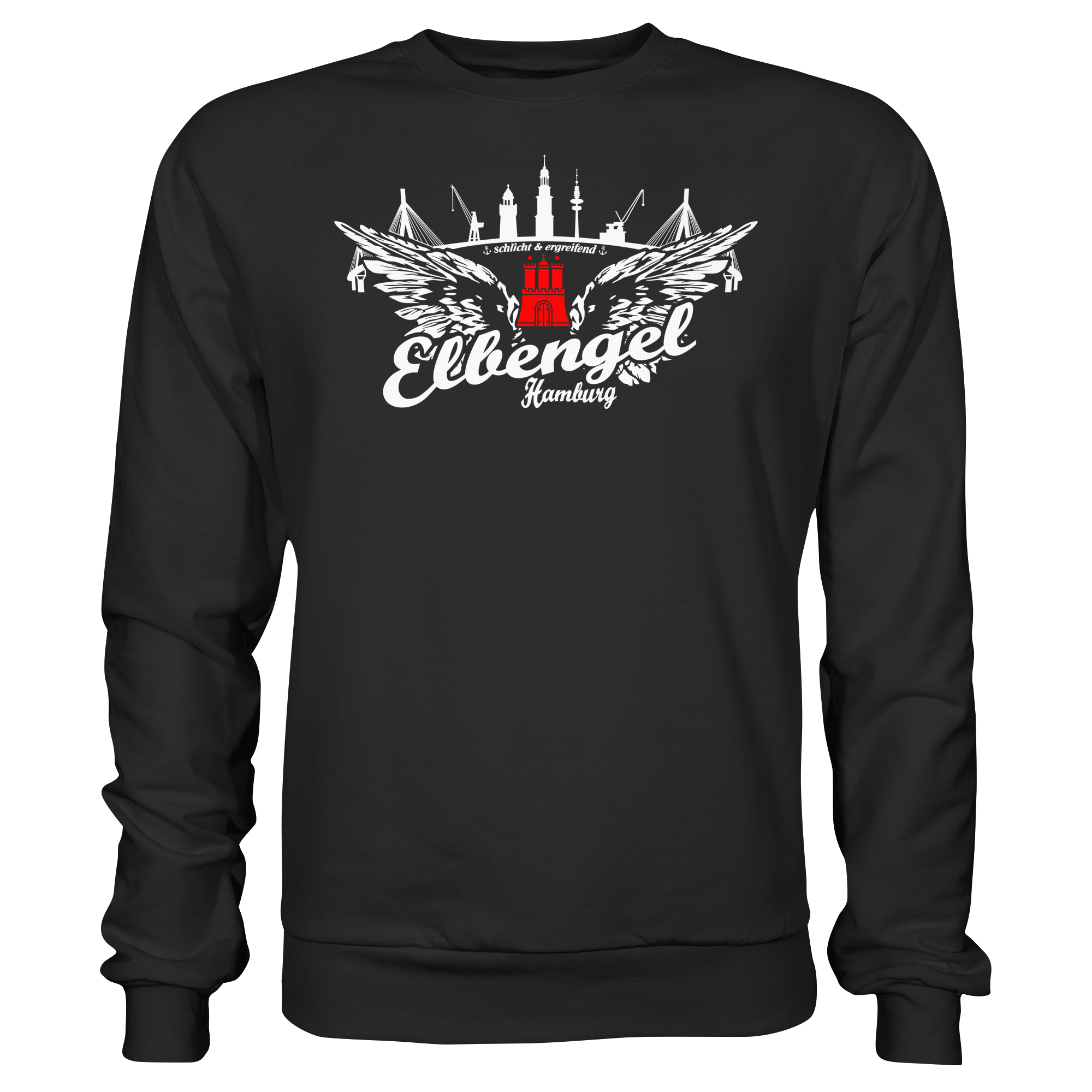 Elbengel "schlicht & ergreifend" - Sweatshirt