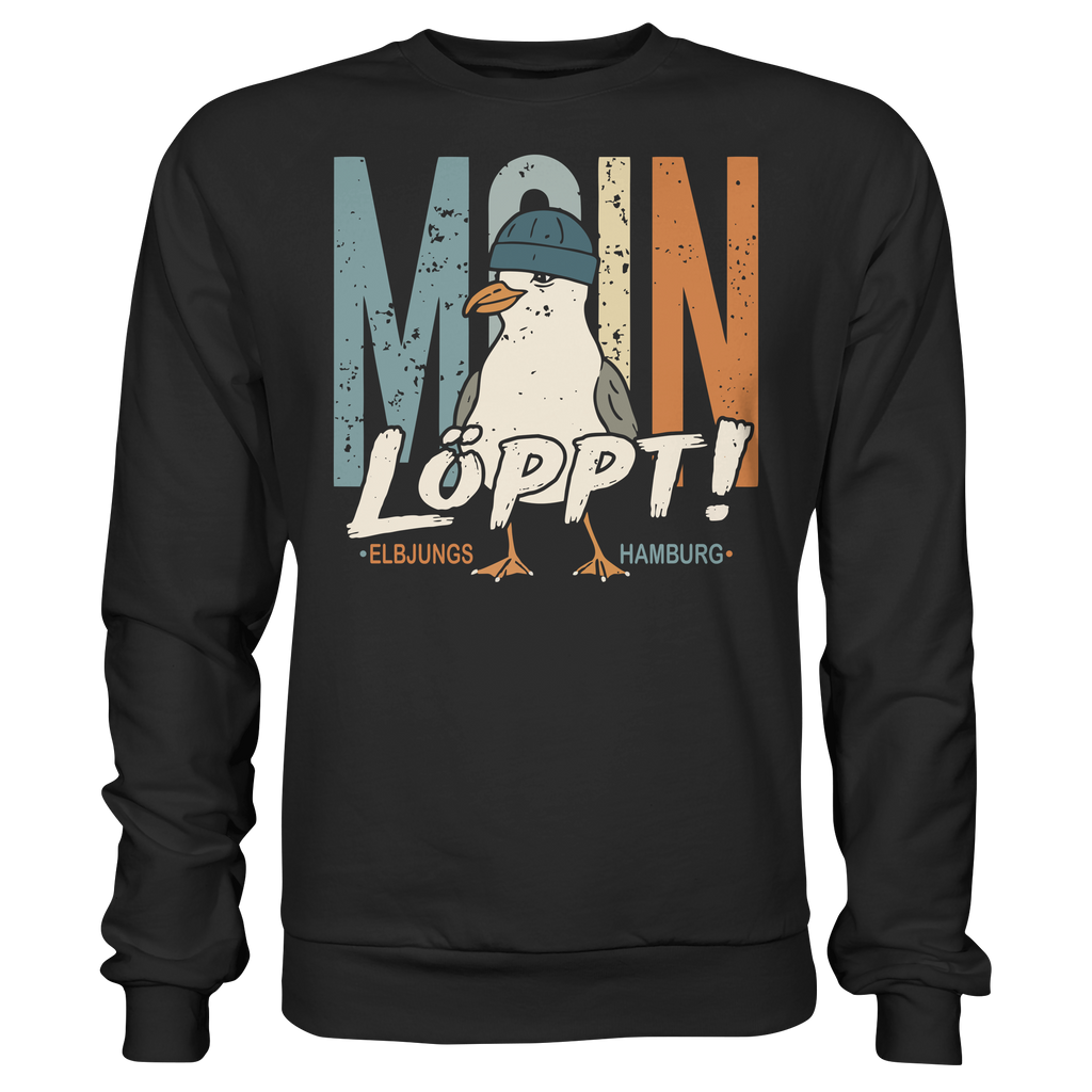 Elbjungs - MOIN ...löppt! - Sweatshirt