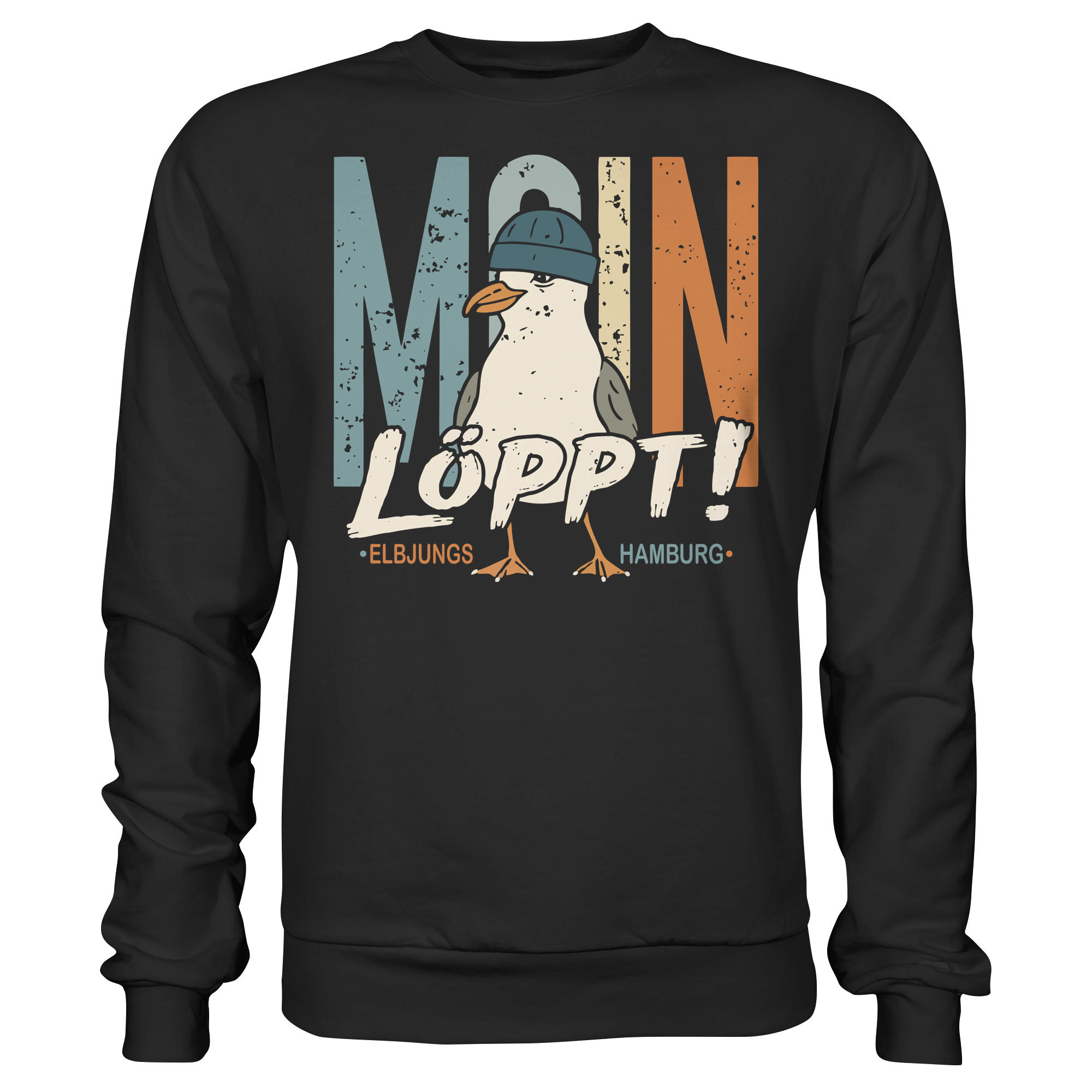 Elbjungs - MOIN ...löppt! - Sweatshirt