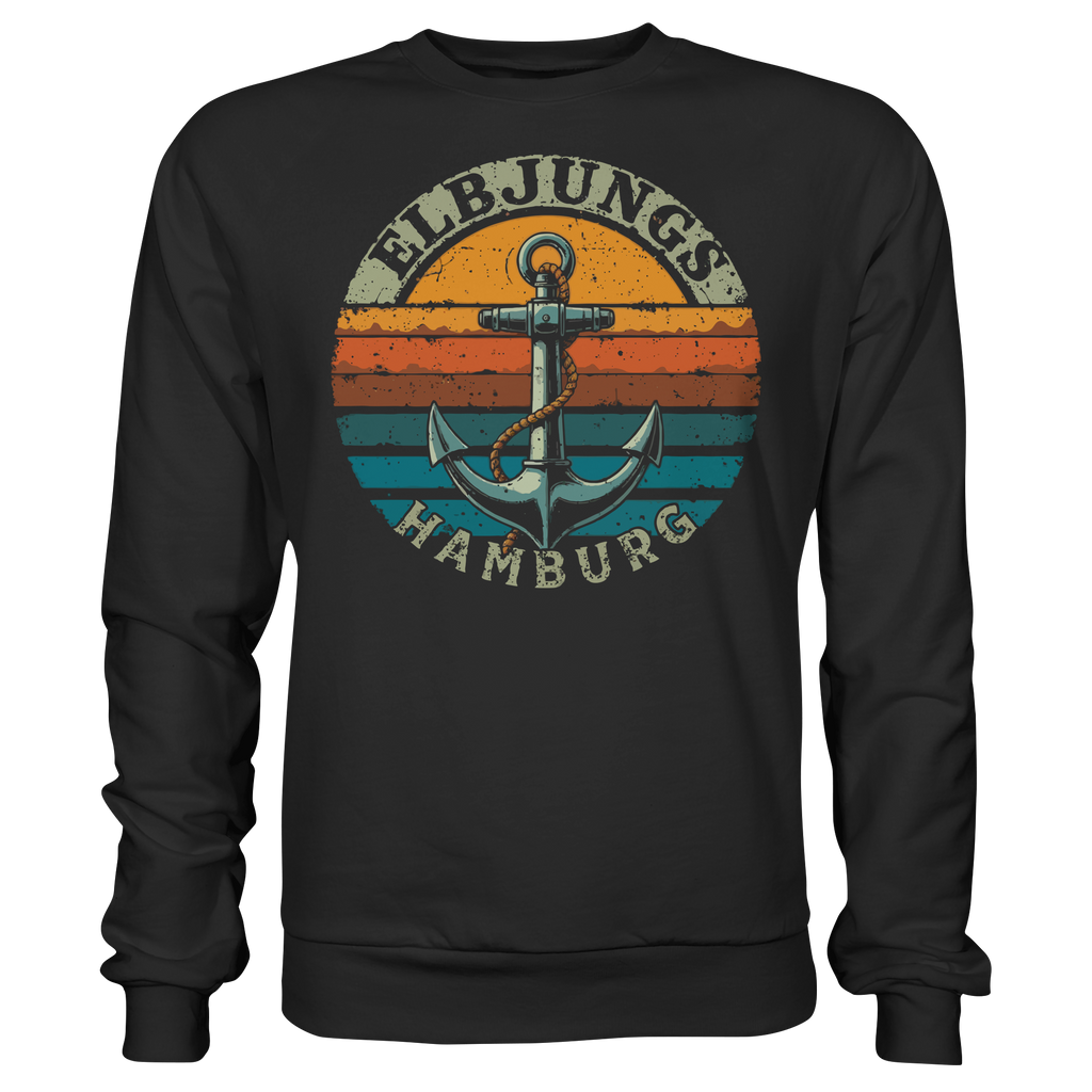 Elbjungs - Vintage Anker - Sweatshirt