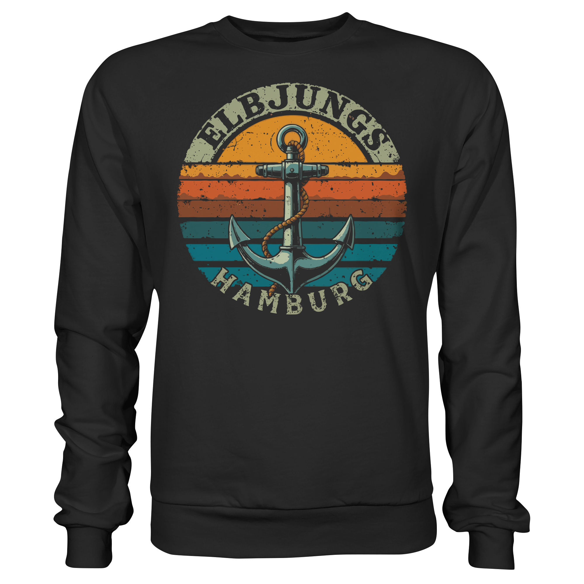 Elbjungs - Vintage Anker - Sweatshirt