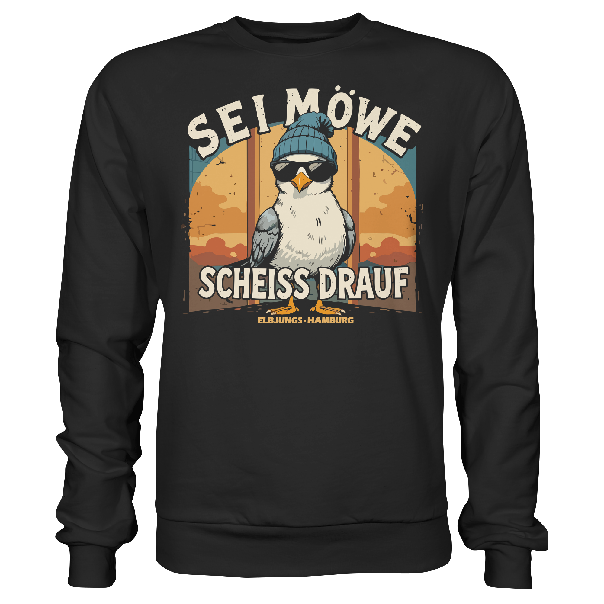 Elbjungs - sei Möwe.... - Sweatshirt