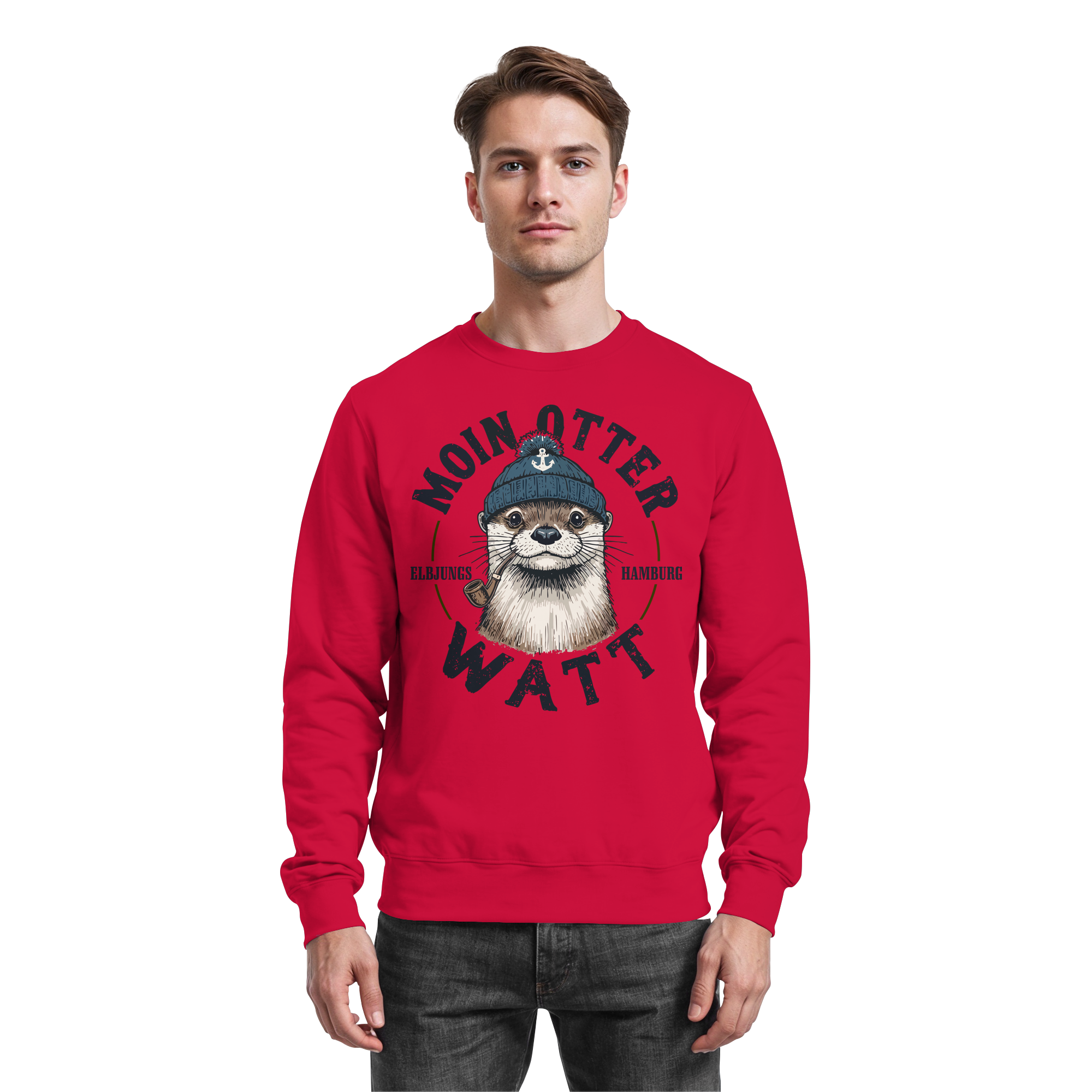Elbjungs - Moin oder Watt - Sweatshirt