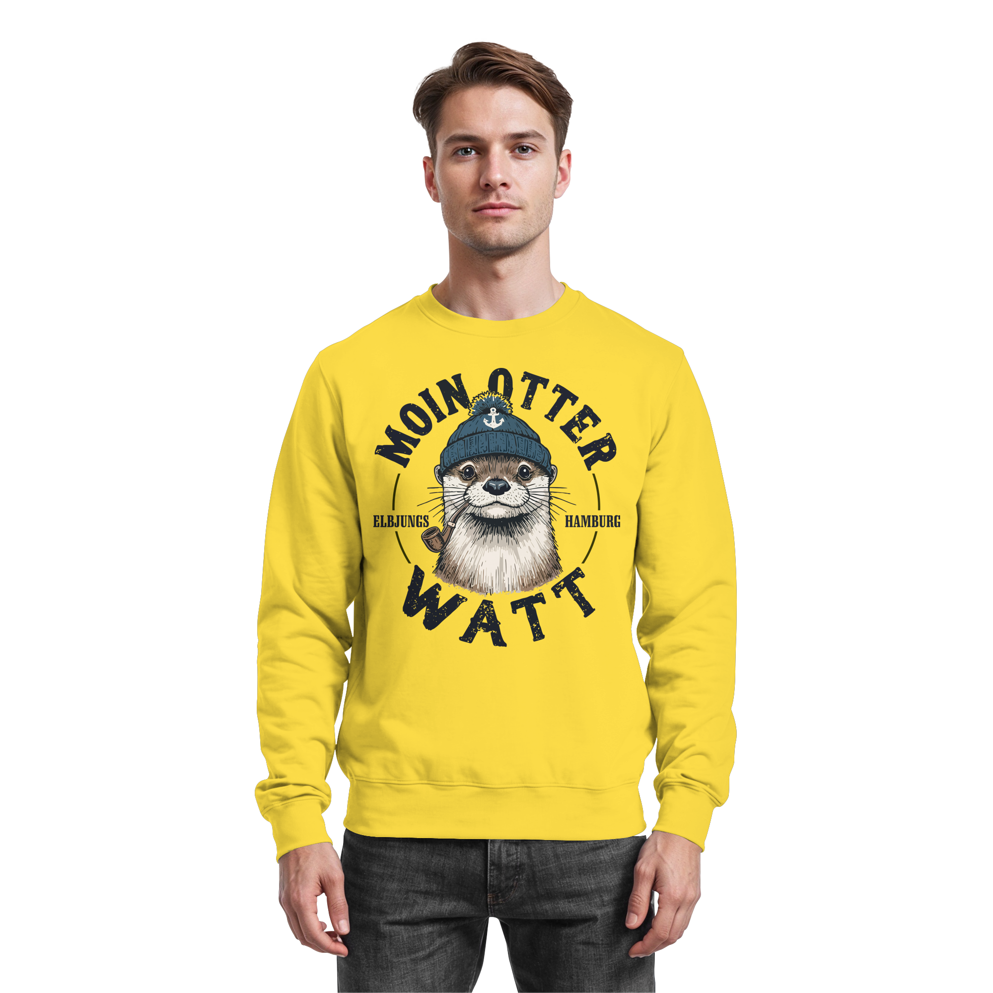Elbjungs - Moin oder Watt - Sweatshirt