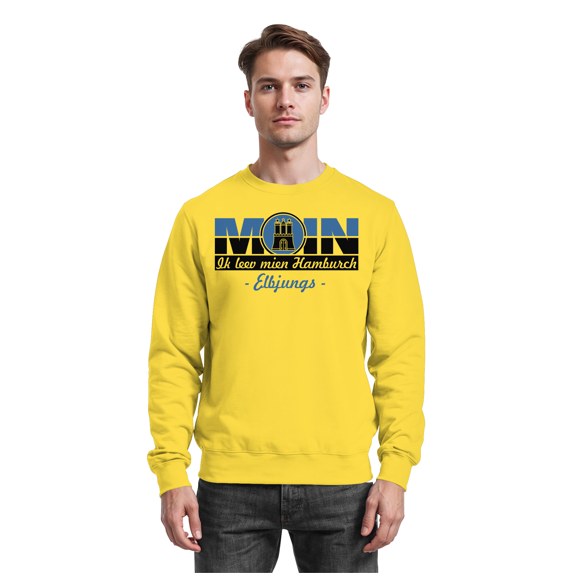 Elbjungs "Ik leev mien Hamburch" - Sweatshirt