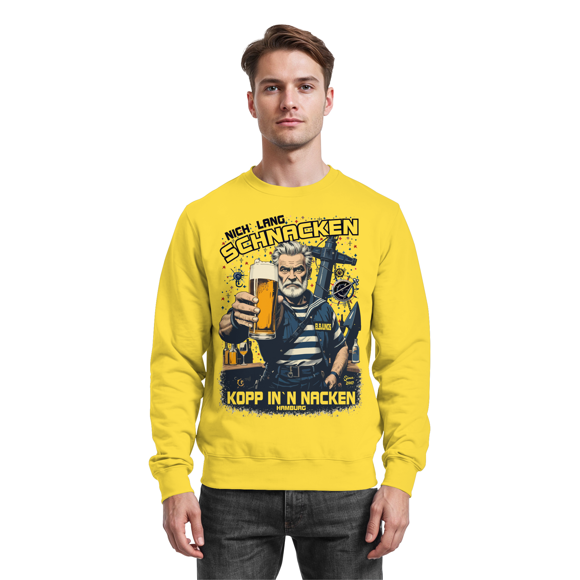 Elbjungs - KOPP IN`N NACKEN - Sweatshirt