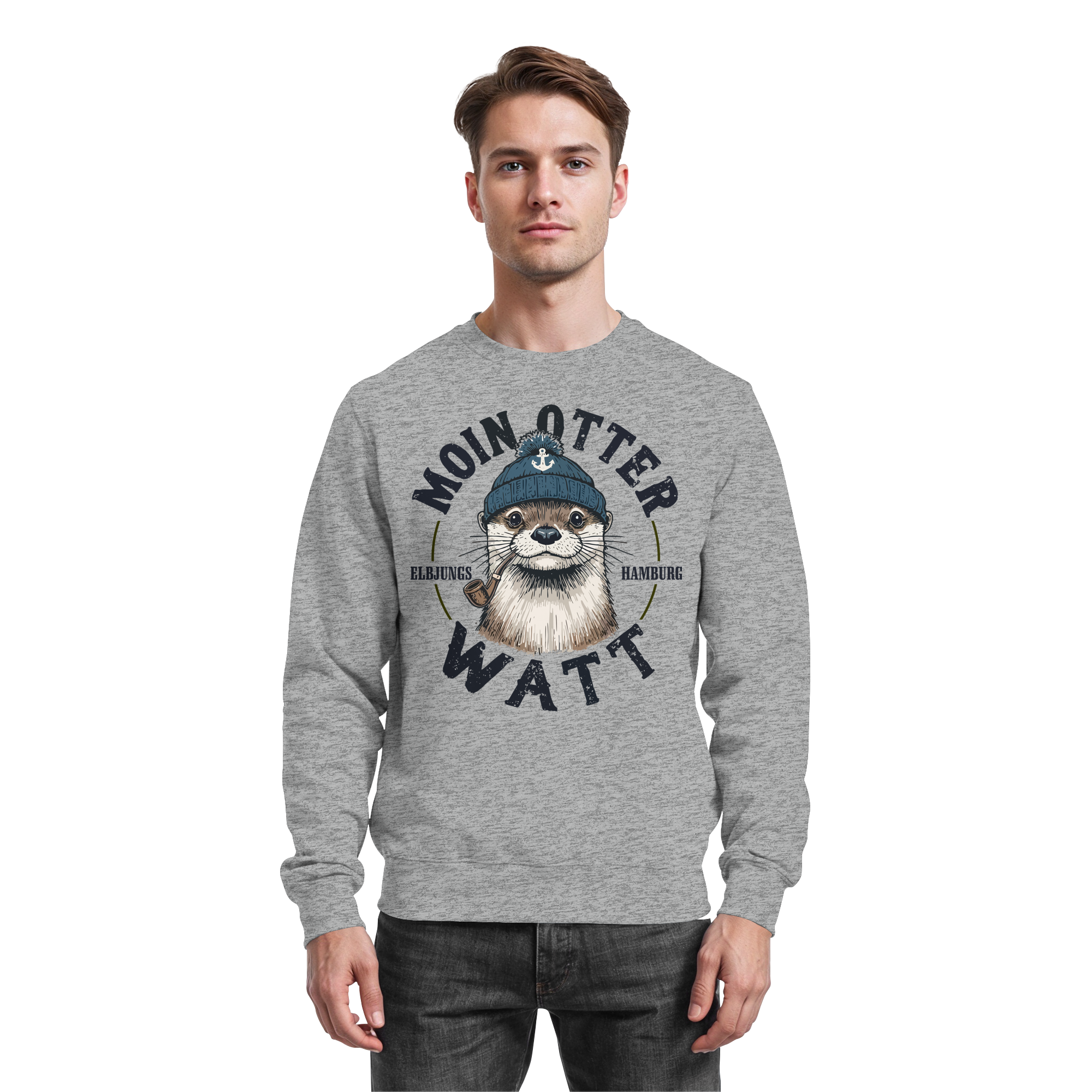 Elbjungs - Moin oder Watt - Sweatshirt