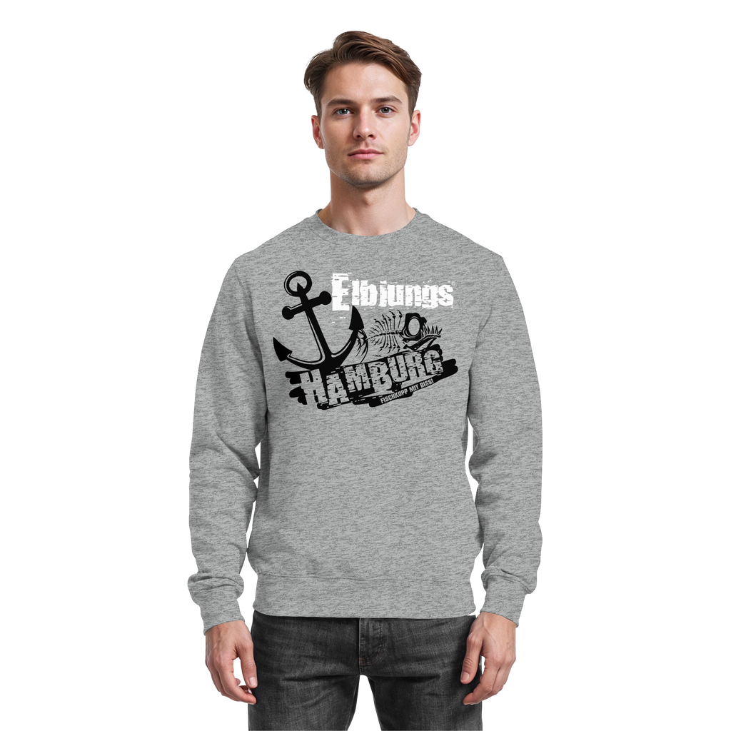 Elbjungs "Fischkopp mit Biss" - Sweatshirt