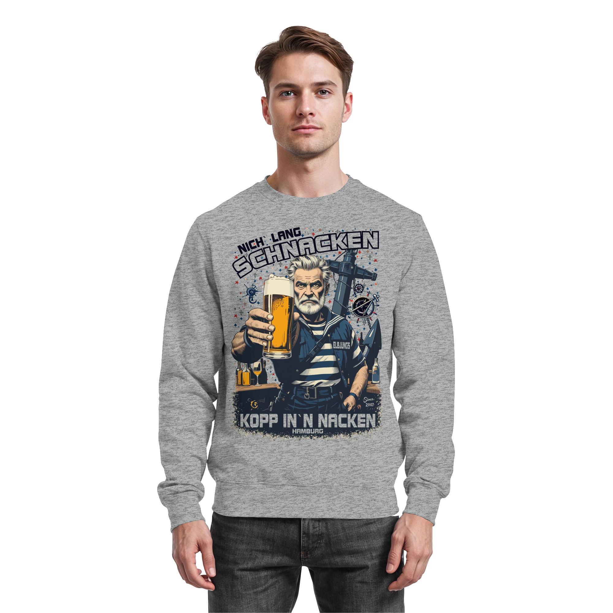 Elbjungs - KOPP IN`N NACKEN - Sweatshirt