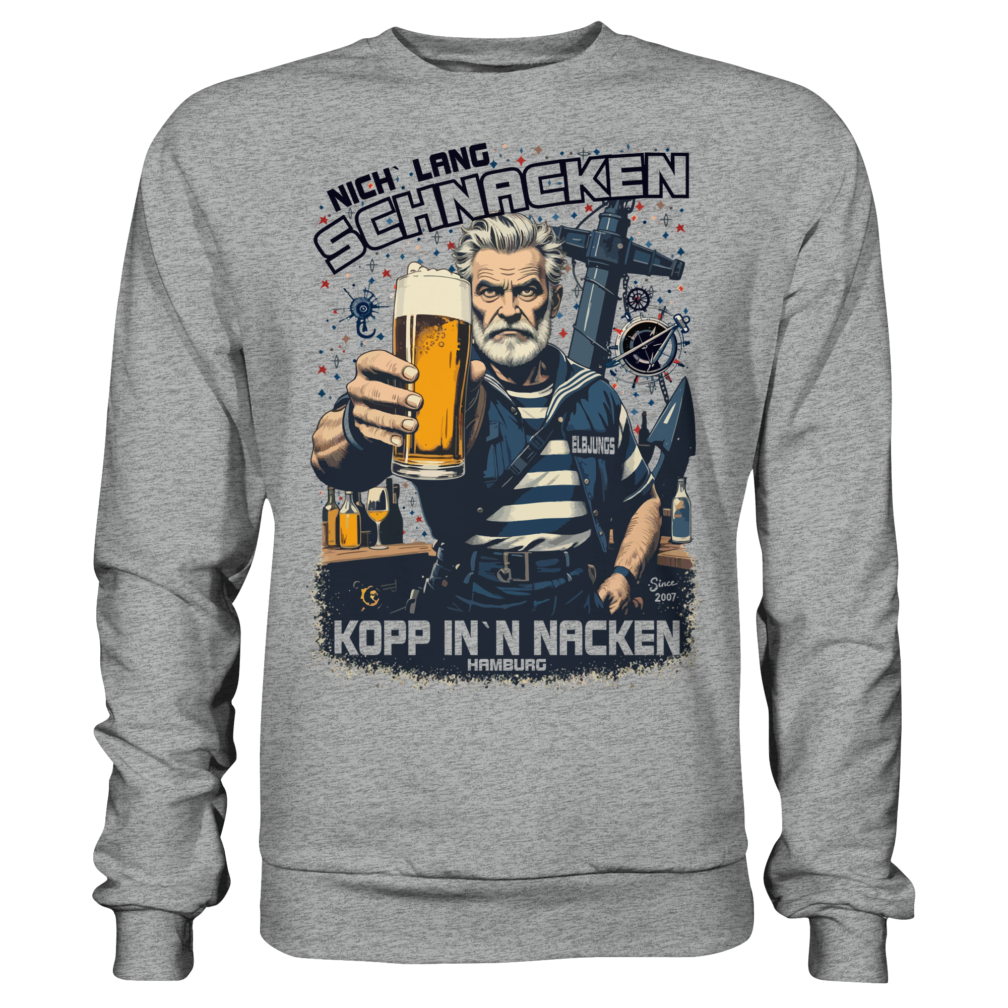 Elbjungs - KOPP IN`N NACKEN - Sweatshirt