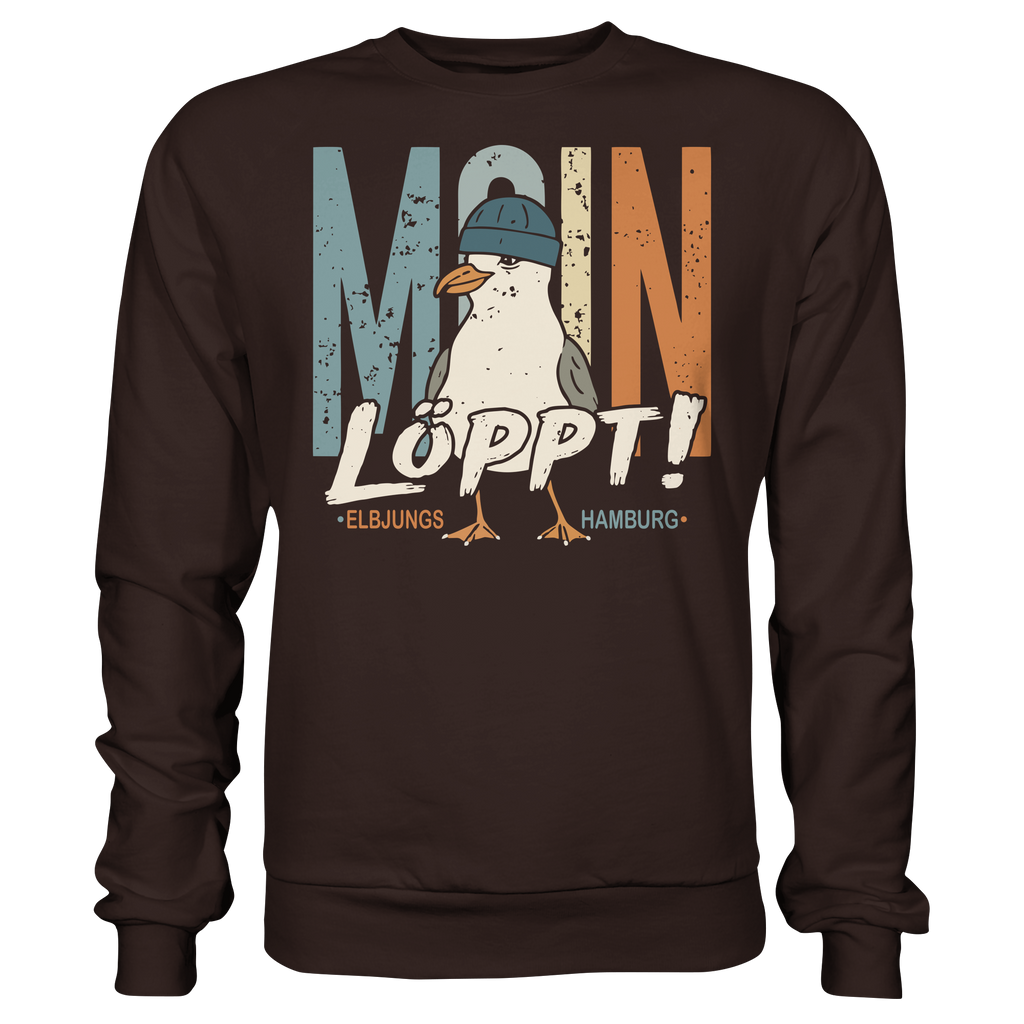Elbjungs - MOIN ...löppt! - Sweatshirt