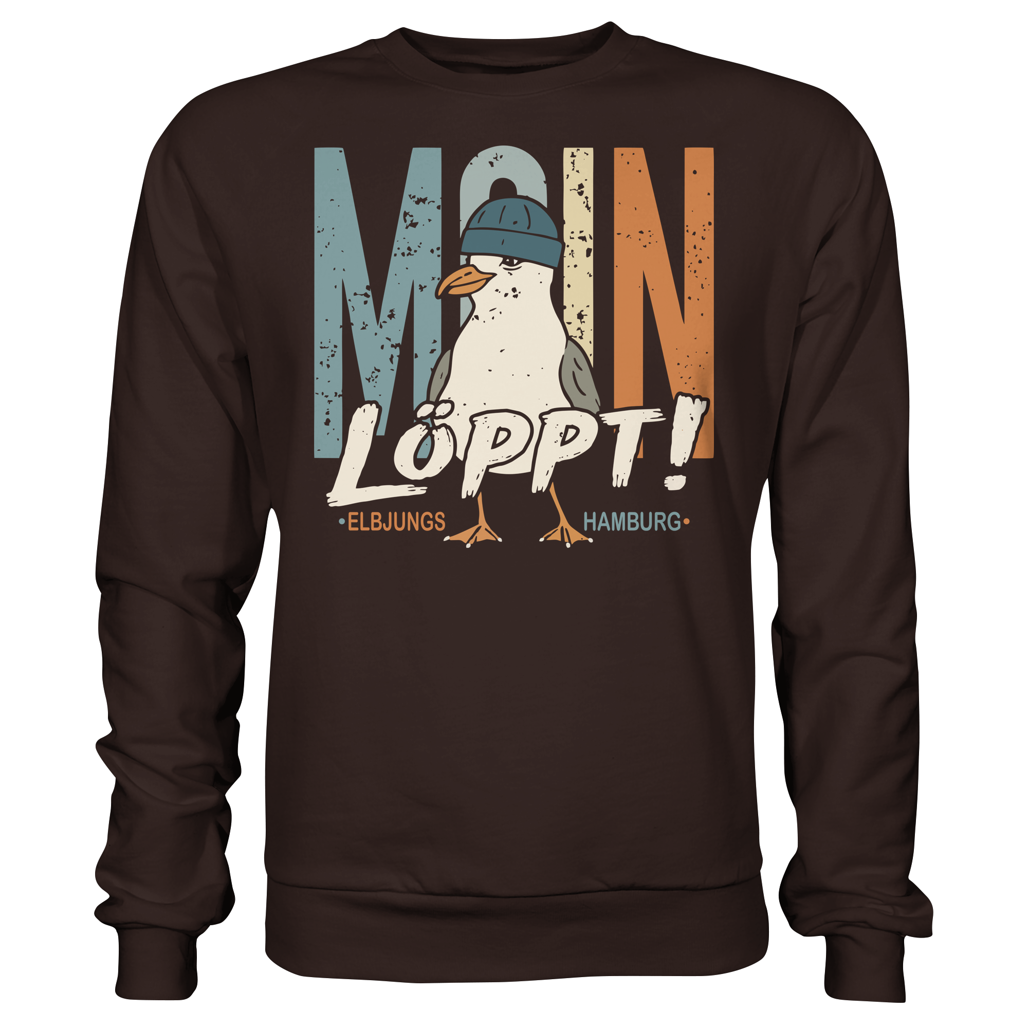 Elbjungs - MOIN ...löppt! - Sweatshirt