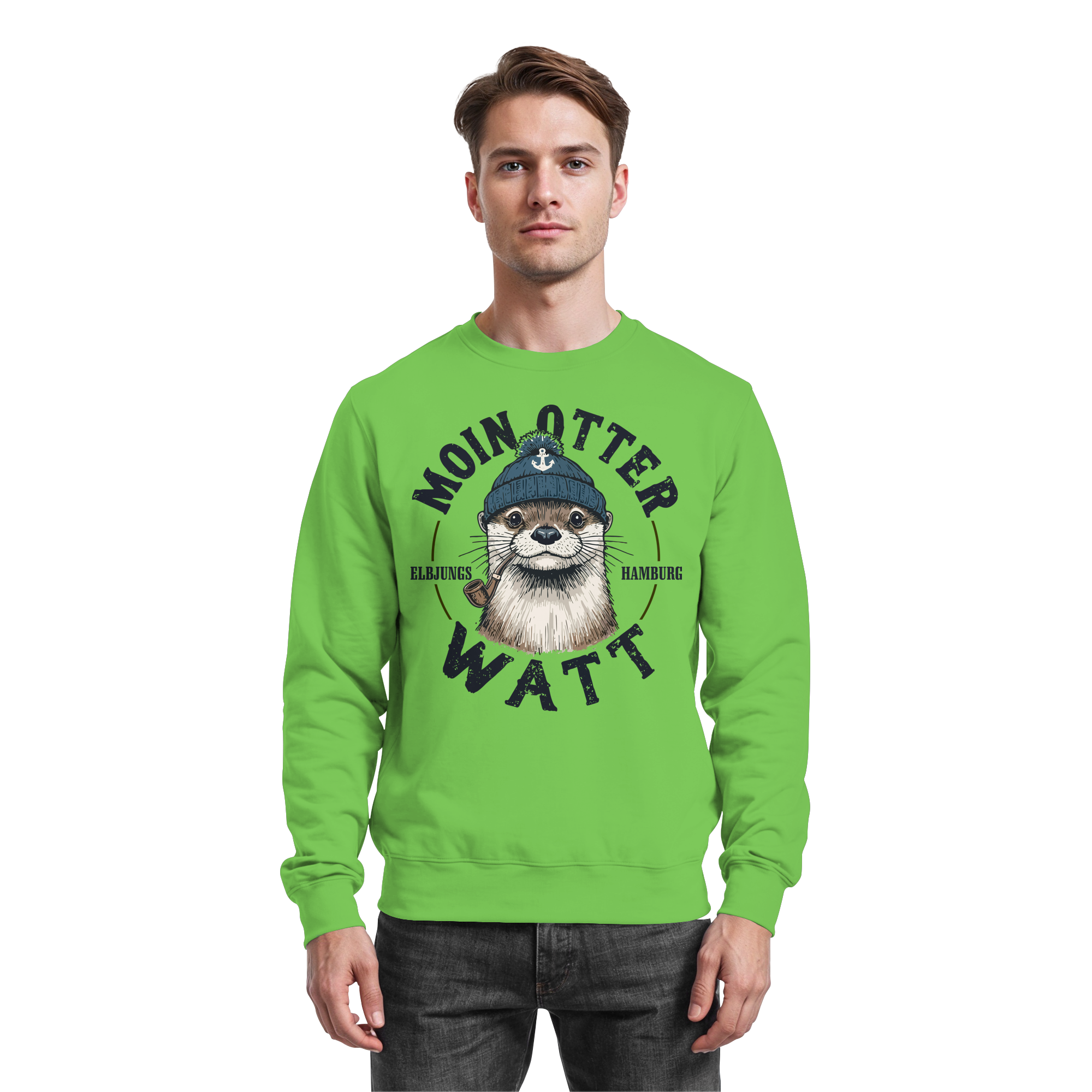 Elbjungs - Moin oder Watt - Sweatshirt