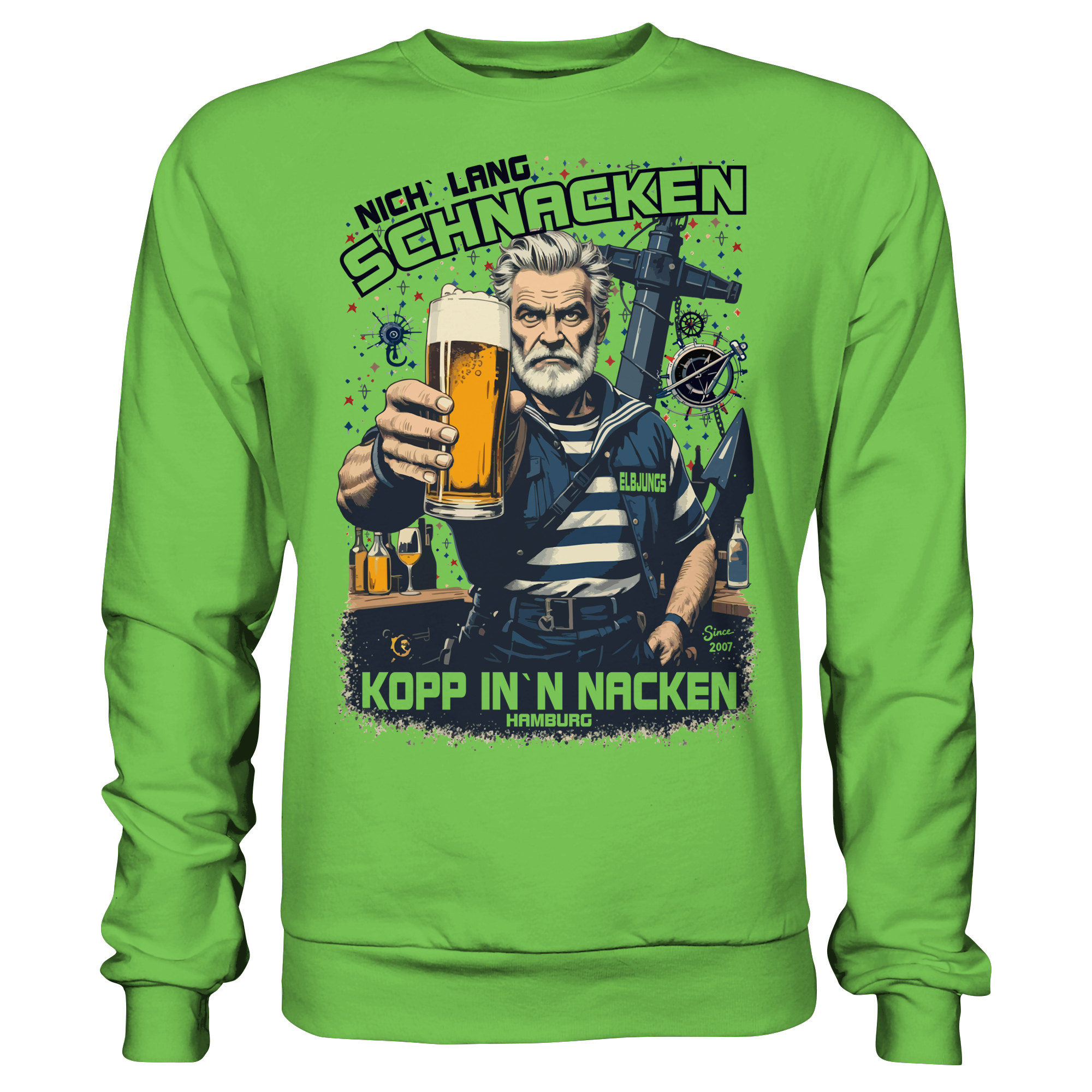 Elbjungs - KOPP IN`N NACKEN - Sweatshirt
