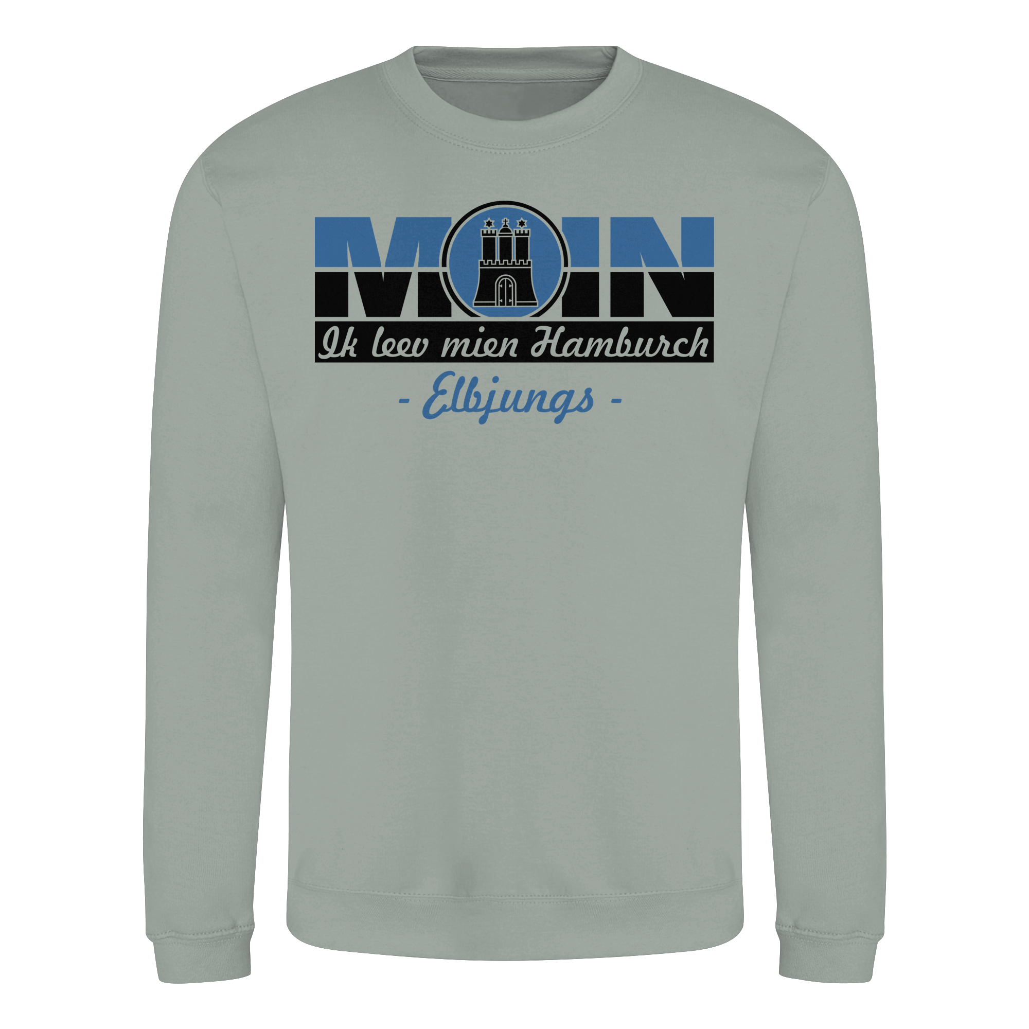 Elbjungs "Ik leev mien Hamburch" - Sweatshirt