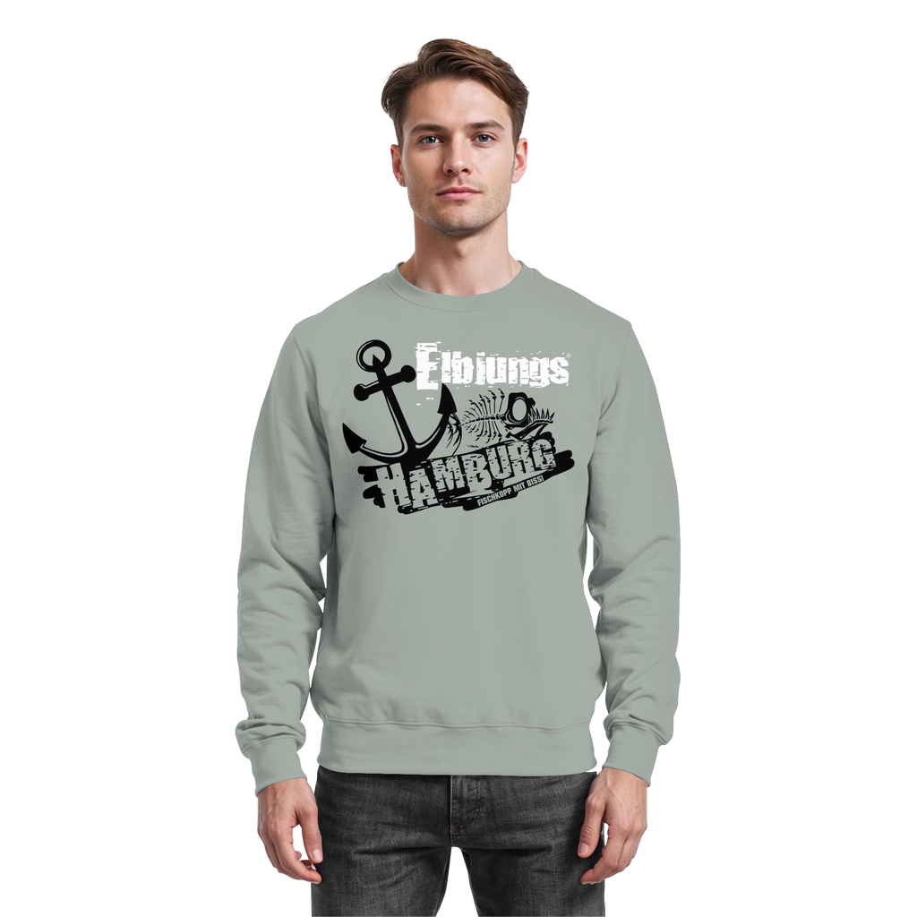 Elbjungs "Fischkopp mit Biss" - Sweatshirt
