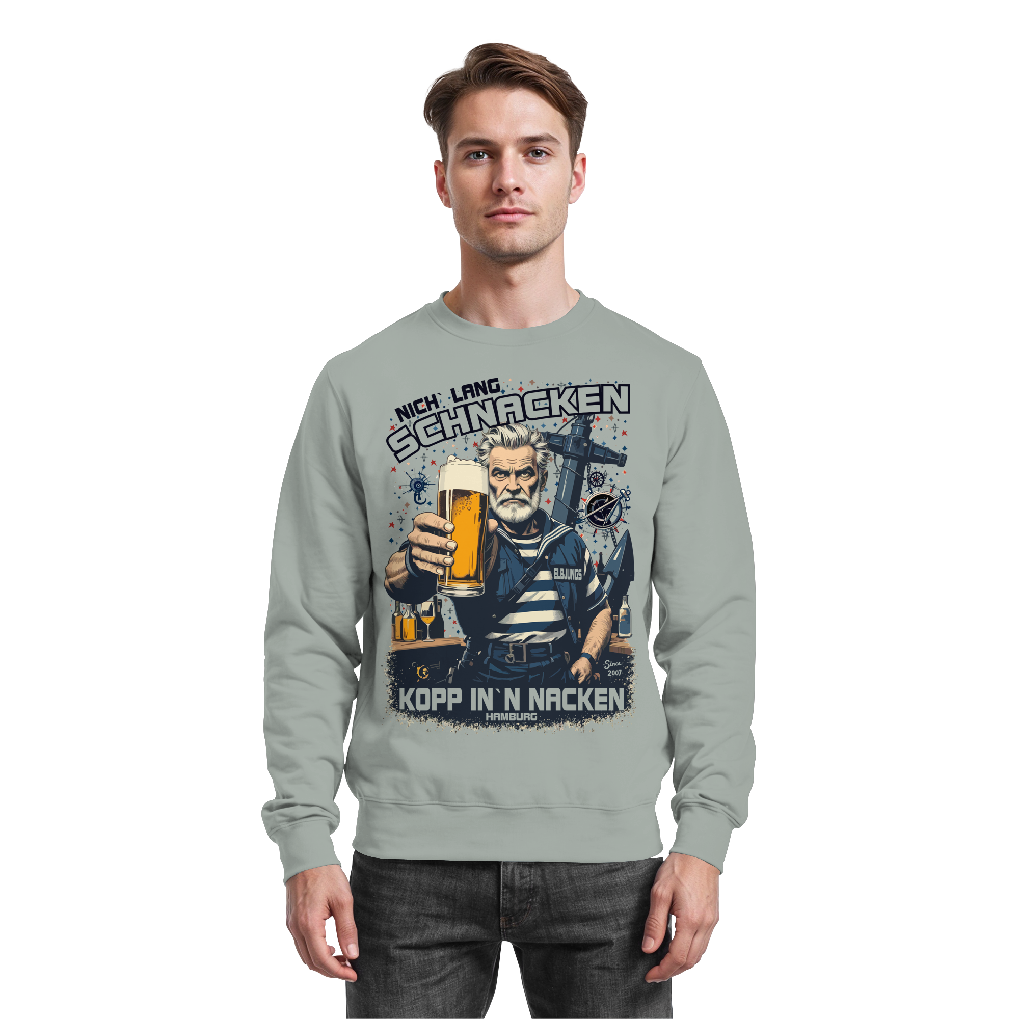 Elbjungs - KOPP IN`N NACKEN - Sweatshirt