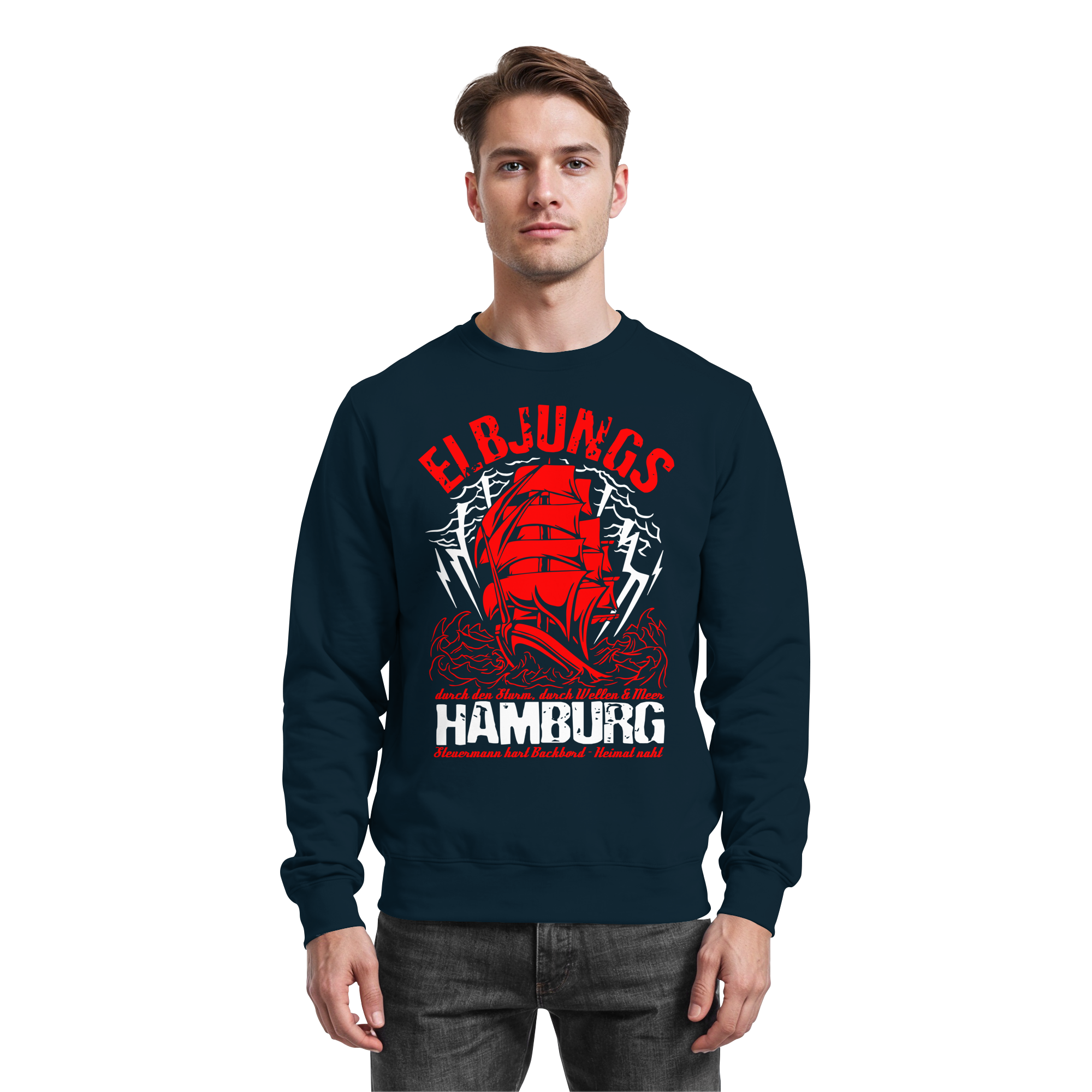 Elbjungs - durch den Sturm - Sweatshirt