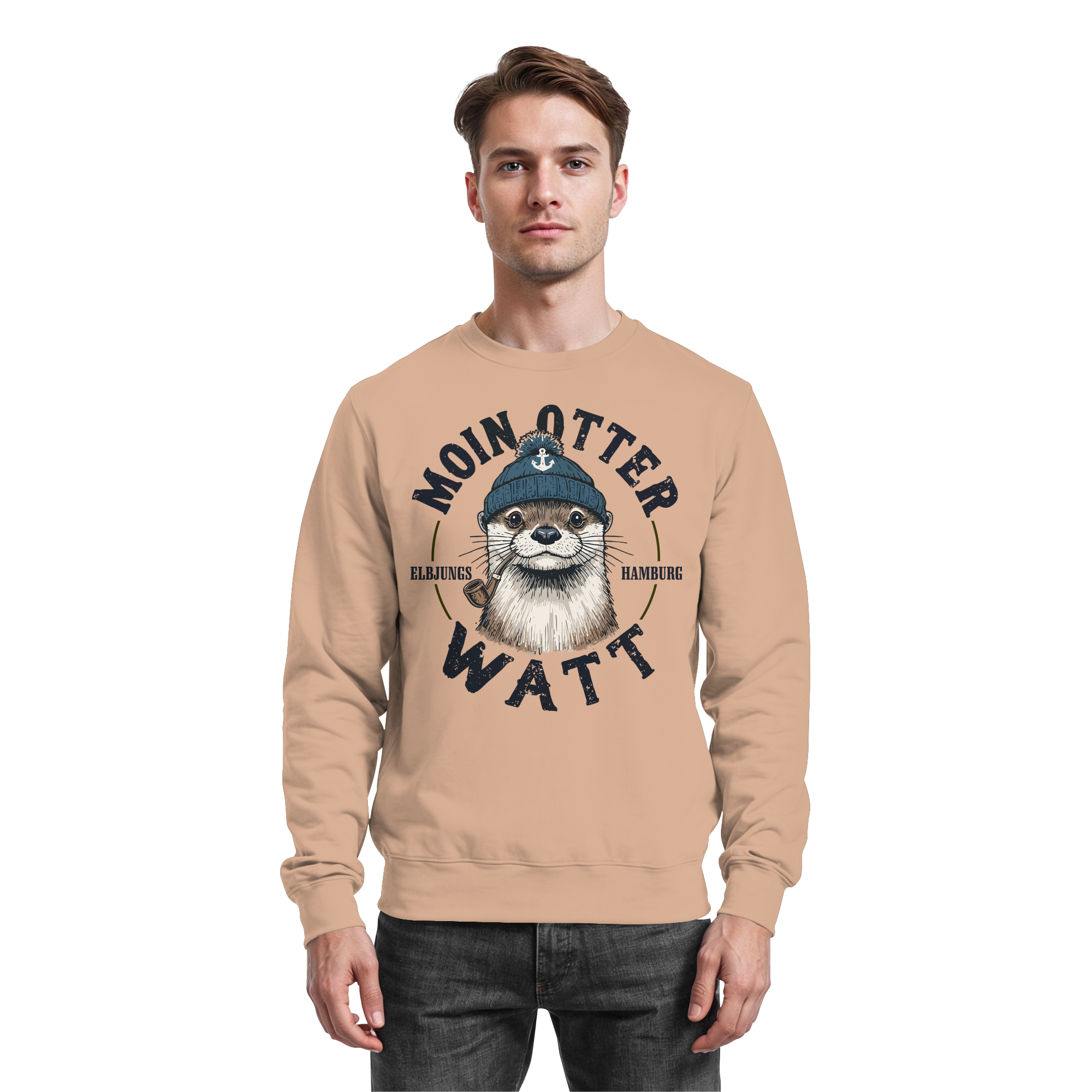 Elbjungs - Moin oder Watt - Sweatshirt