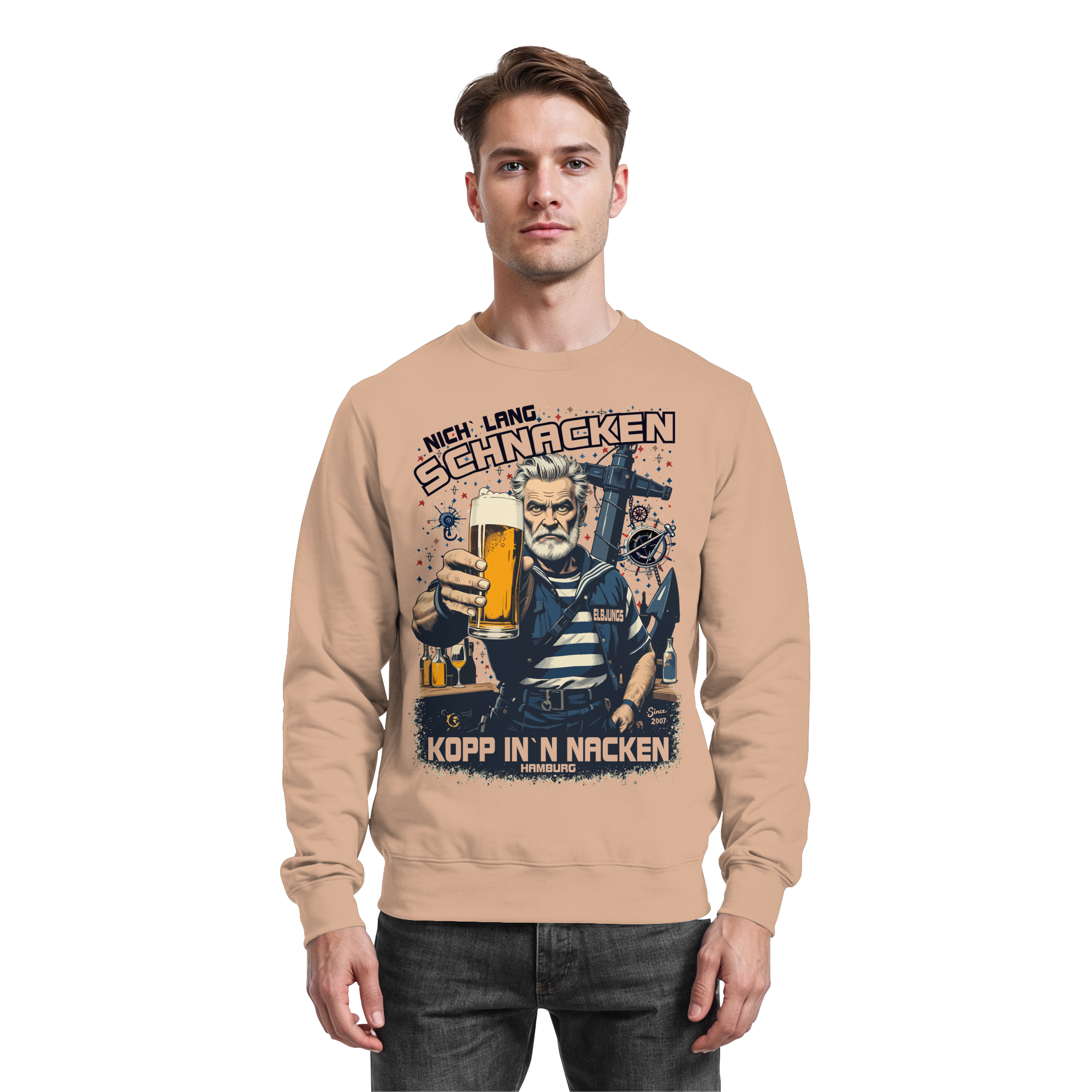 Elbjungs - KOPP IN`N NACKEN - Sweatshirt
