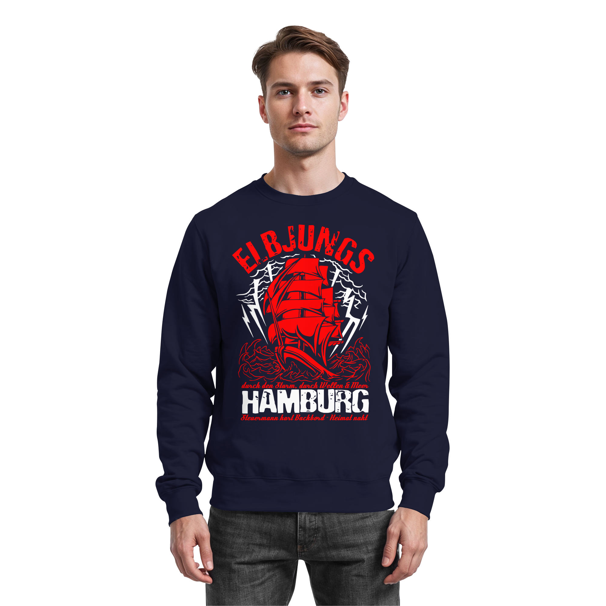 Elbjungs - durch den Sturm - Sweatshirt