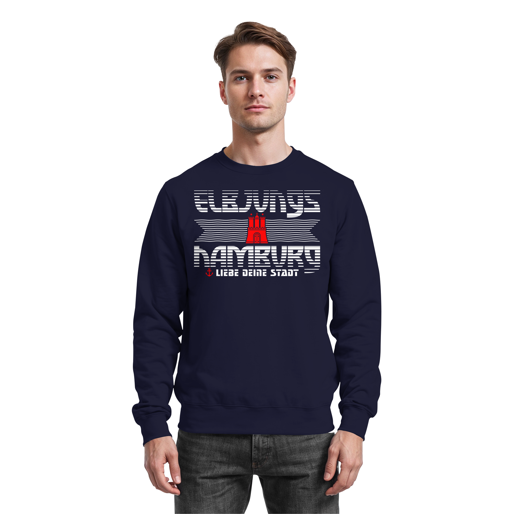 Elbjungs "Liebe deine Stadt" - Sweatshirt