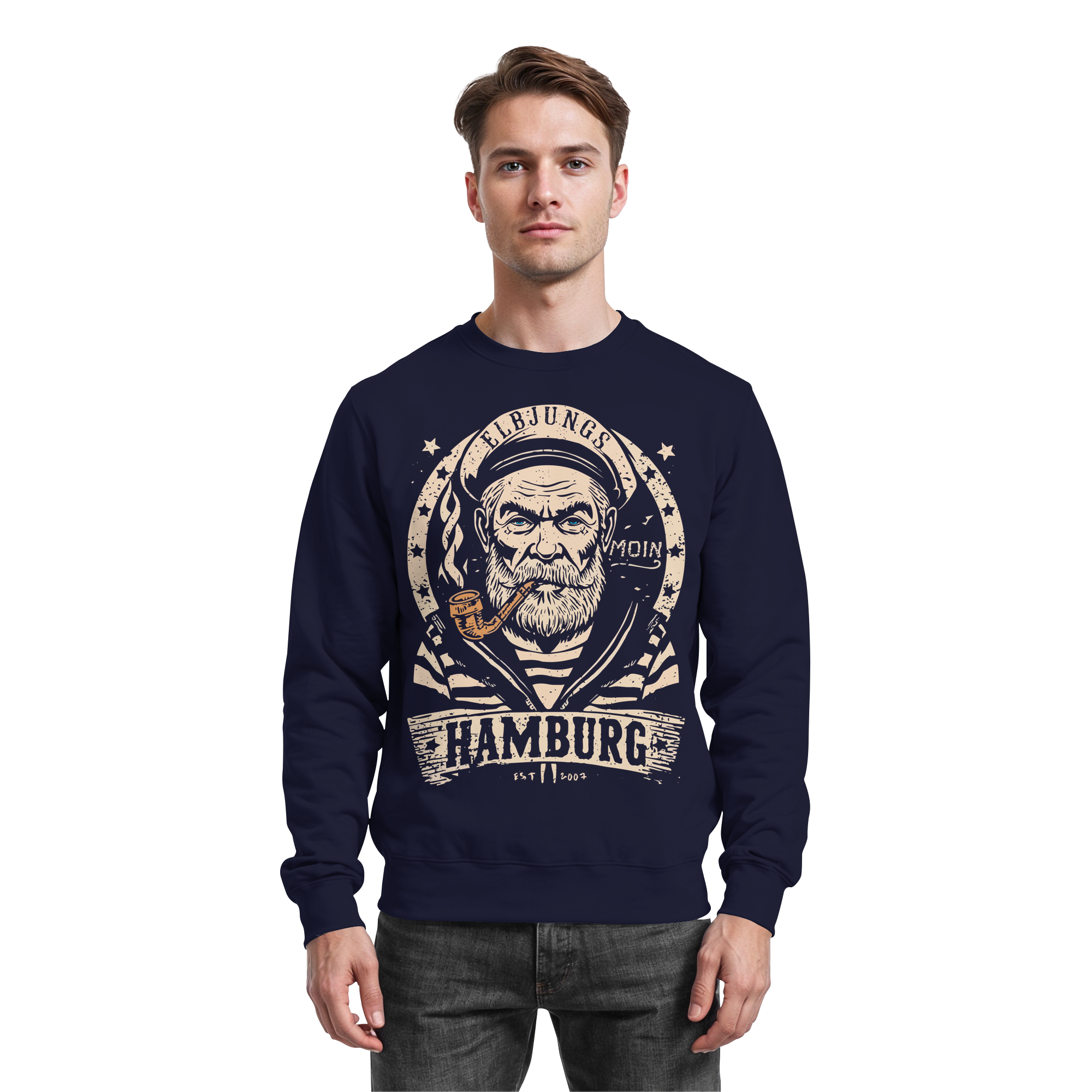 Elbjungs - Old Kapitän - Sweatshirt