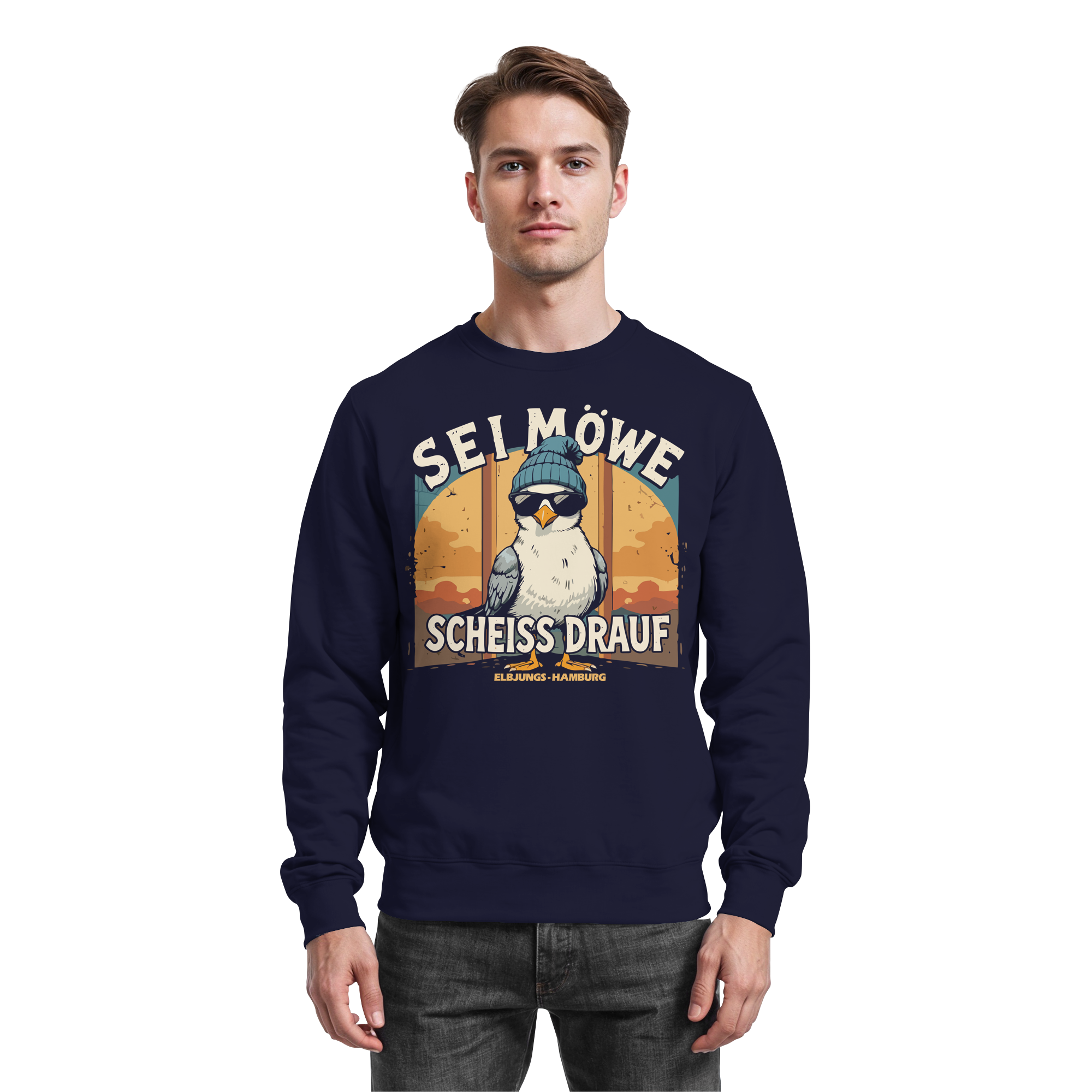 Elbjungs - sei Möwe.... - Sweatshirt