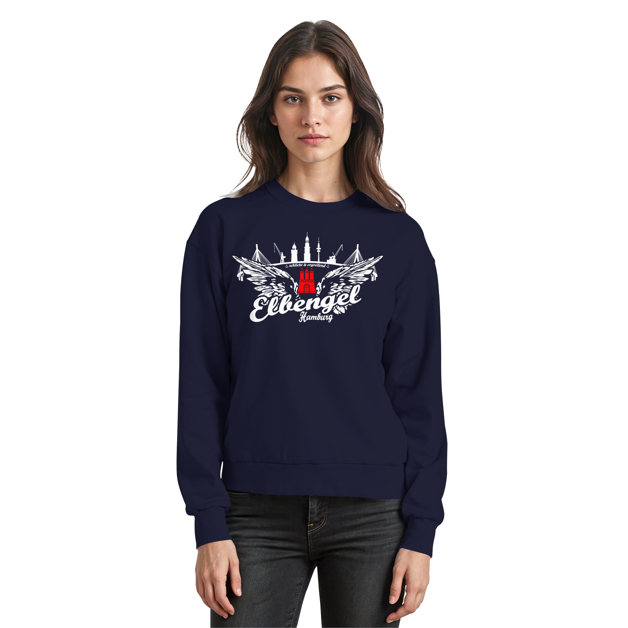 Elbengel "schlicht & ergreifend" - Sweatshirt