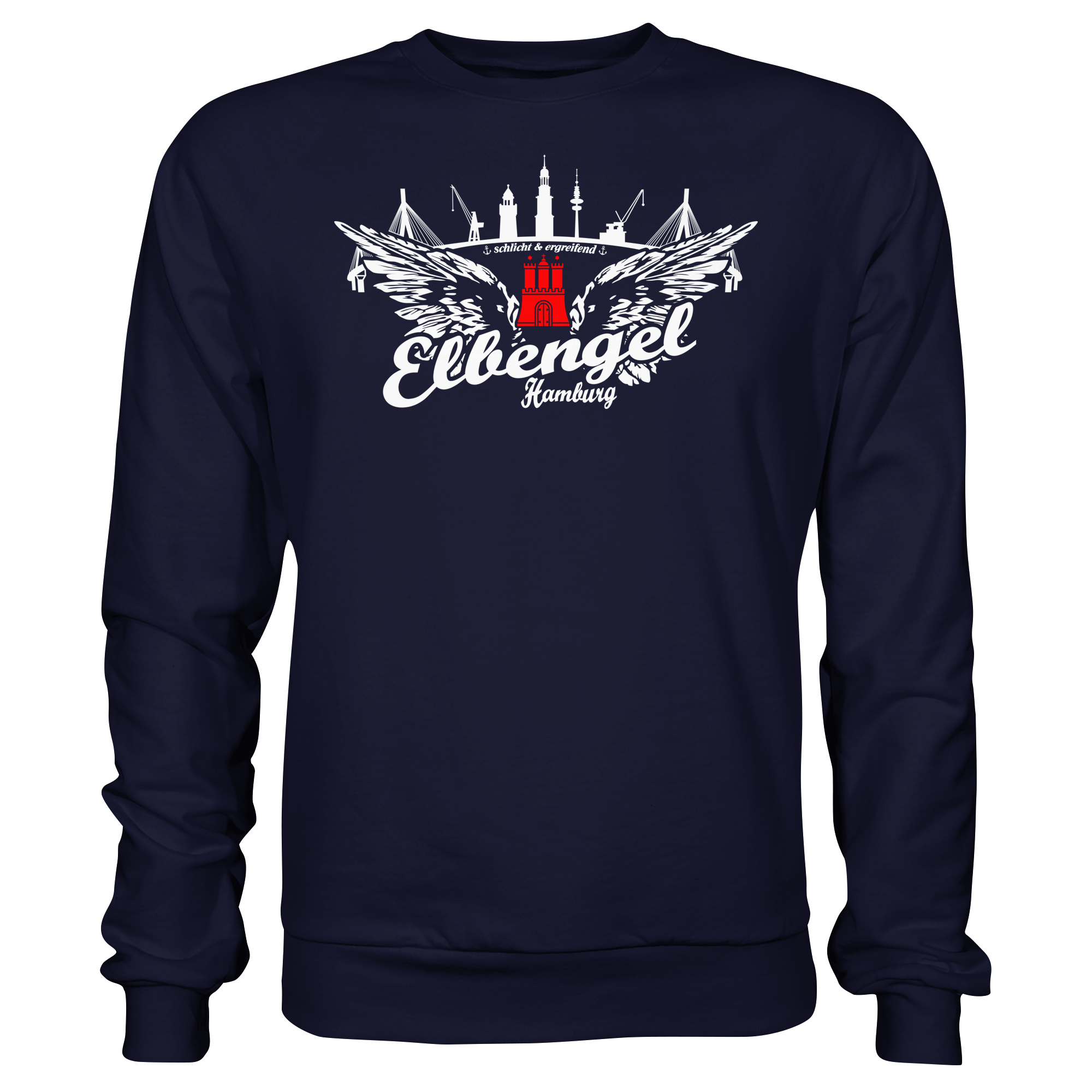 Elbengel "schlicht & ergreifend" - Sweatshirt