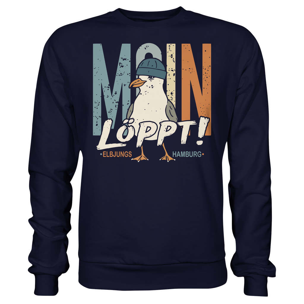 Elbjungs - MOIN ...löppt! - Sweatshirt