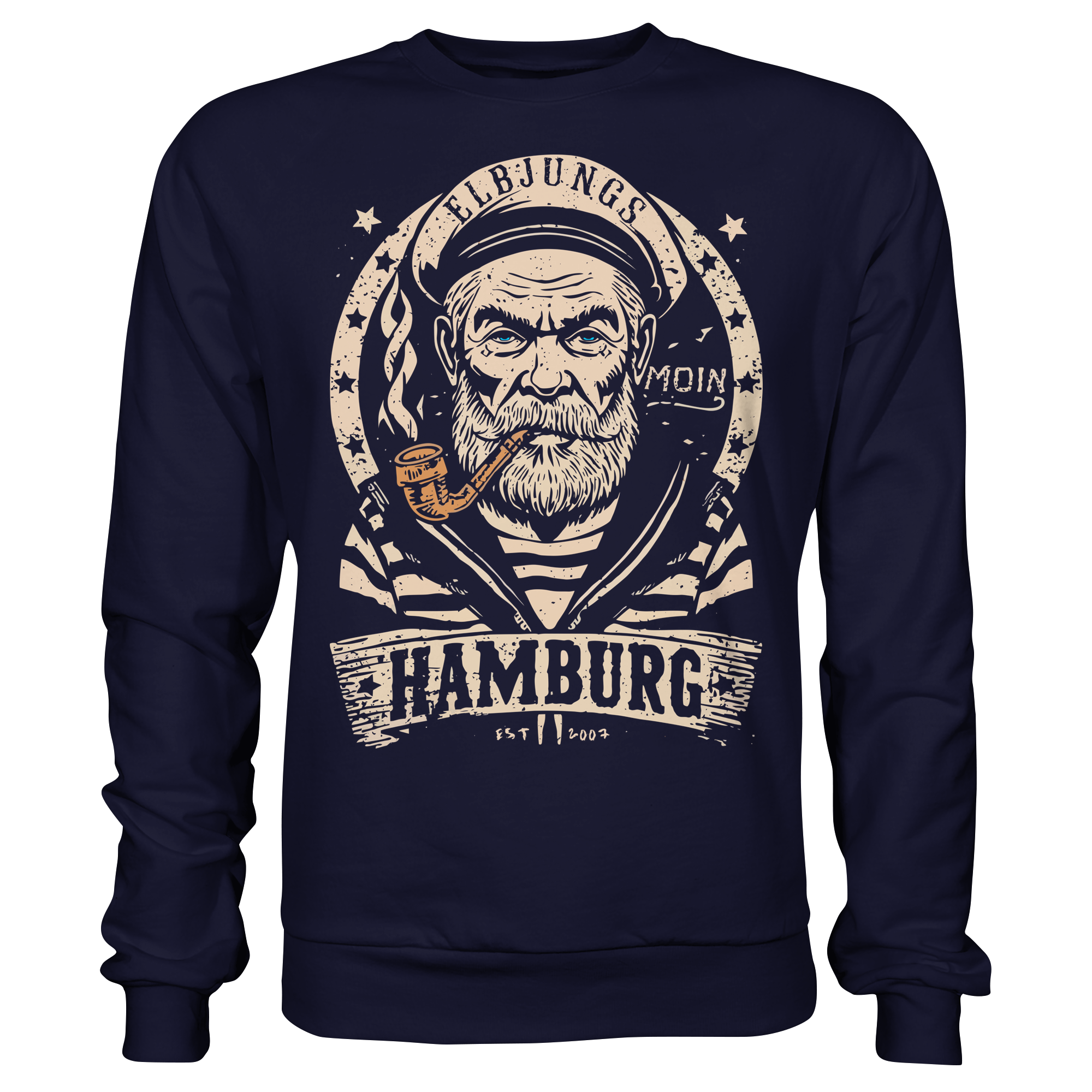 Elbjungs - Old Kapitän - Sweatshirt
