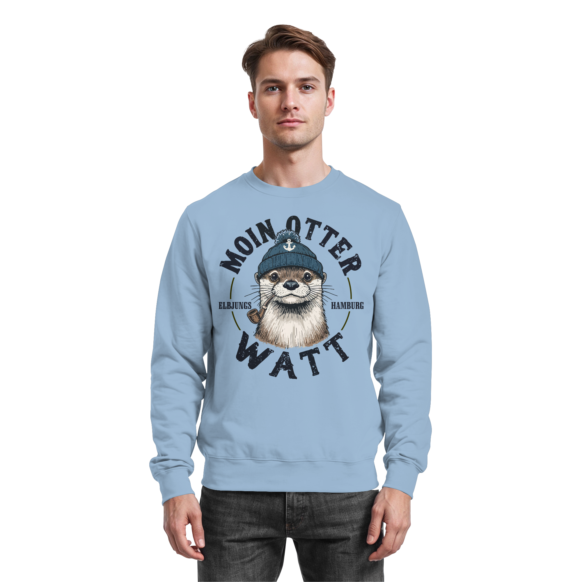 Elbjungs - Moin oder Watt - Sweatshirt