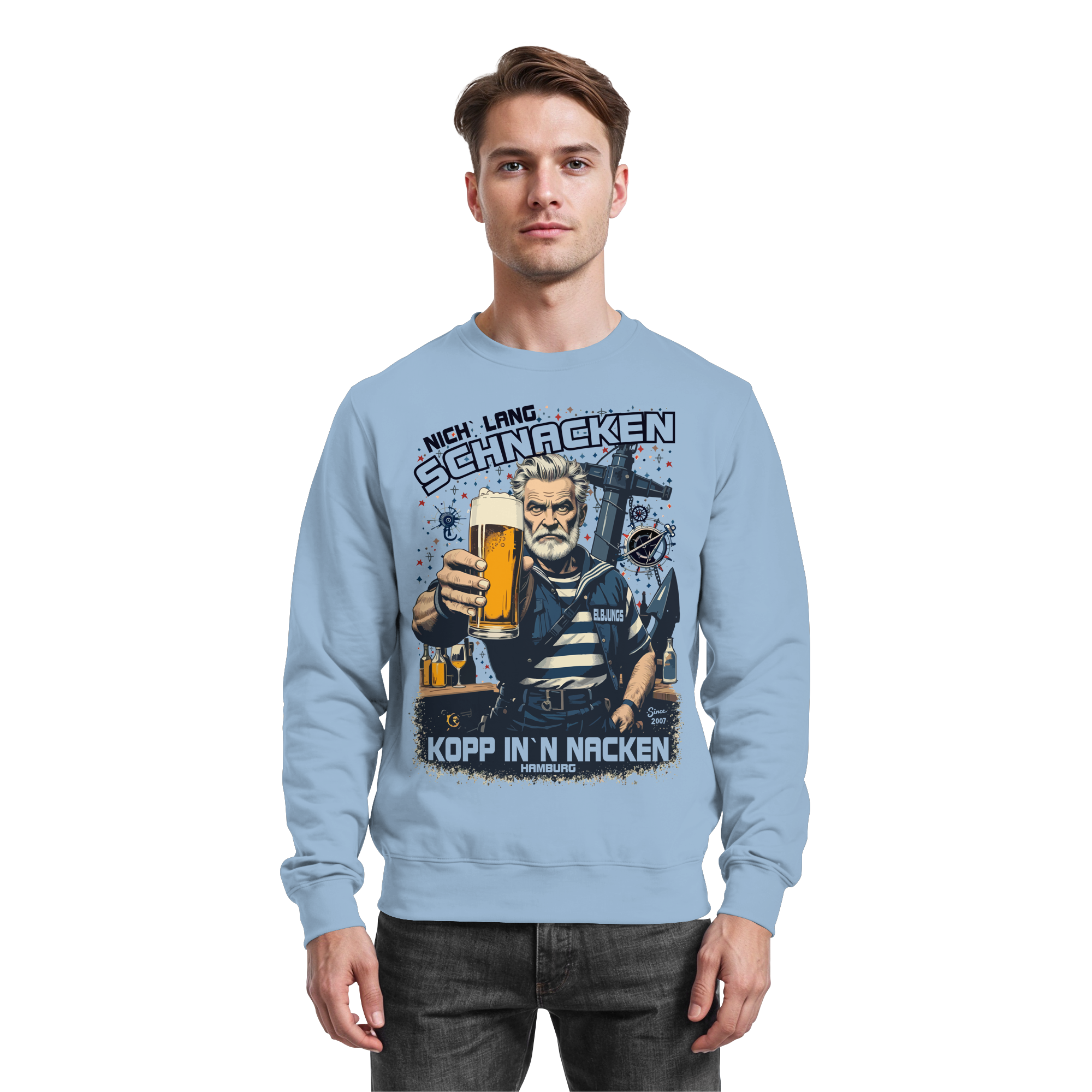 Elbjungs - KOPP IN`N NACKEN - Sweatshirt