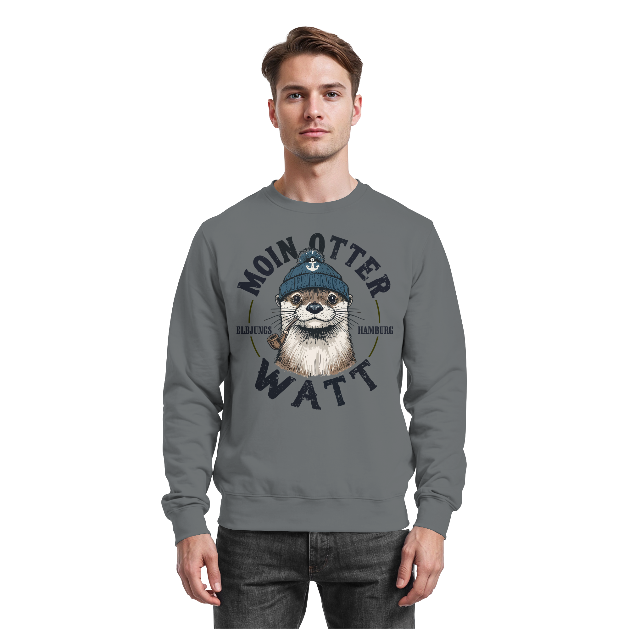 Elbjungs - Moin oder Watt - Sweatshirt