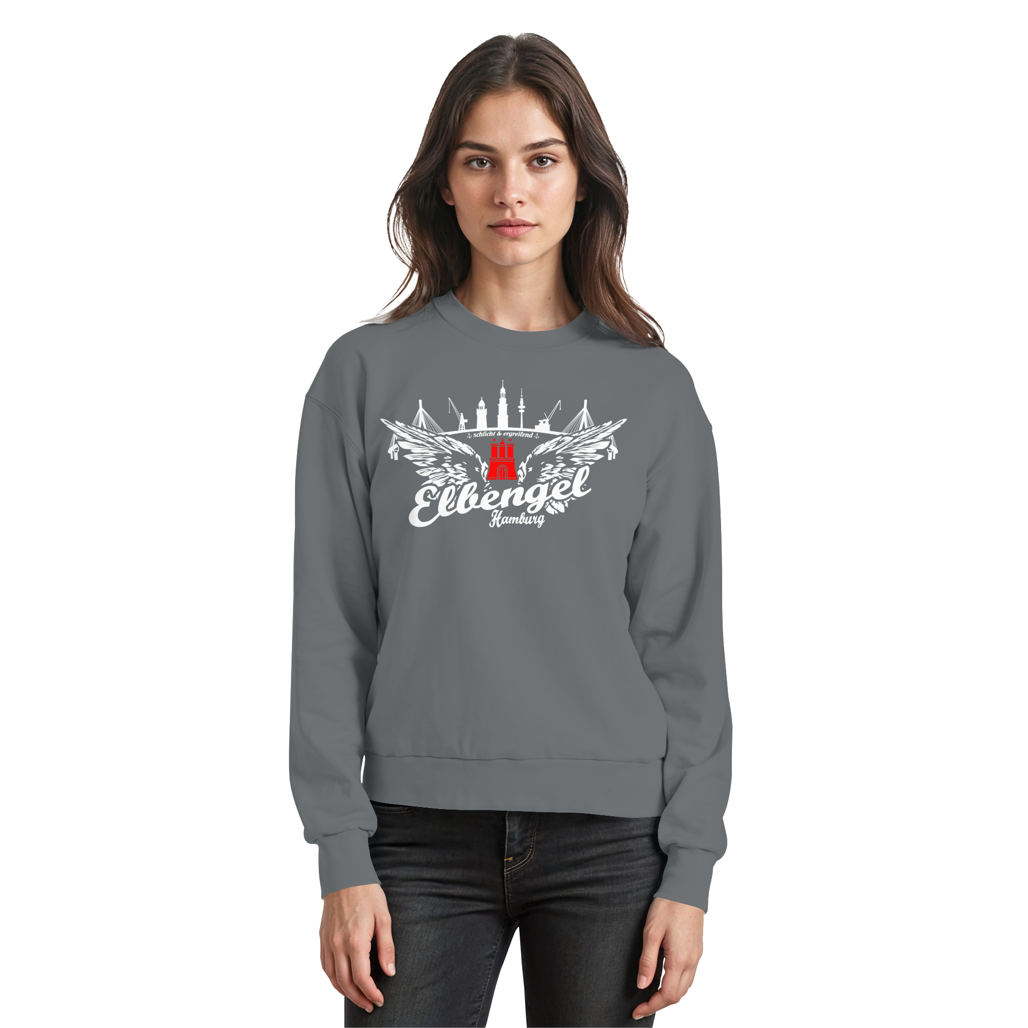 Elbengel "schlicht & ergreifend" - Sweatshirt