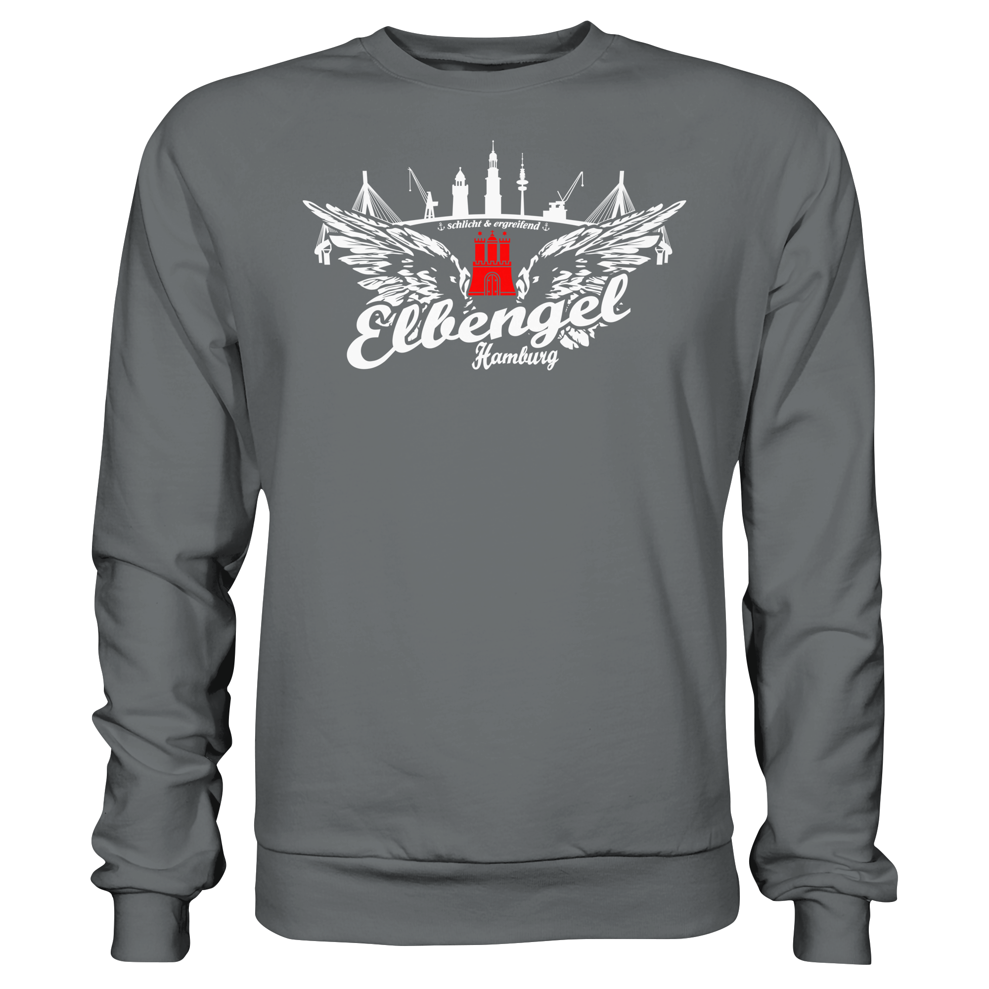 Elbengel "schlicht & ergreifend" - Sweatshirt