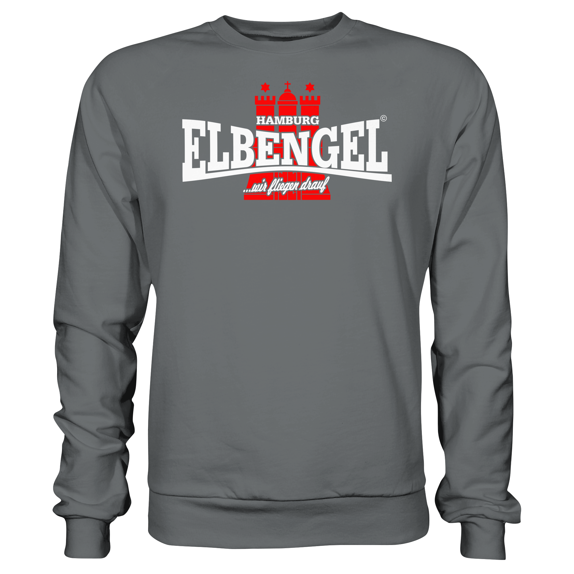 Elbengel "wir fliegen drauf" - Sweatshirt