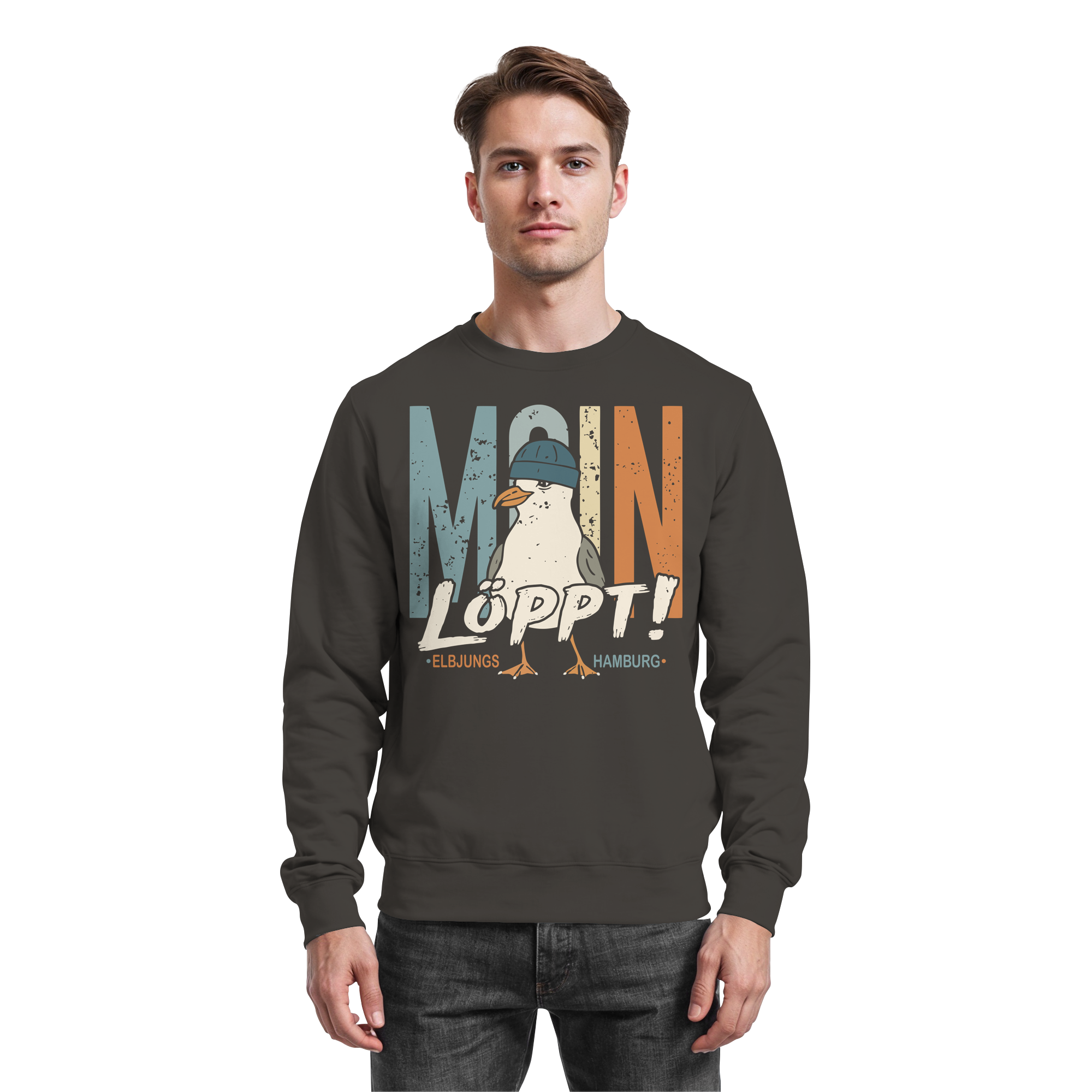 Elbjungs - MOIN ...löppt! - Sweatshirt