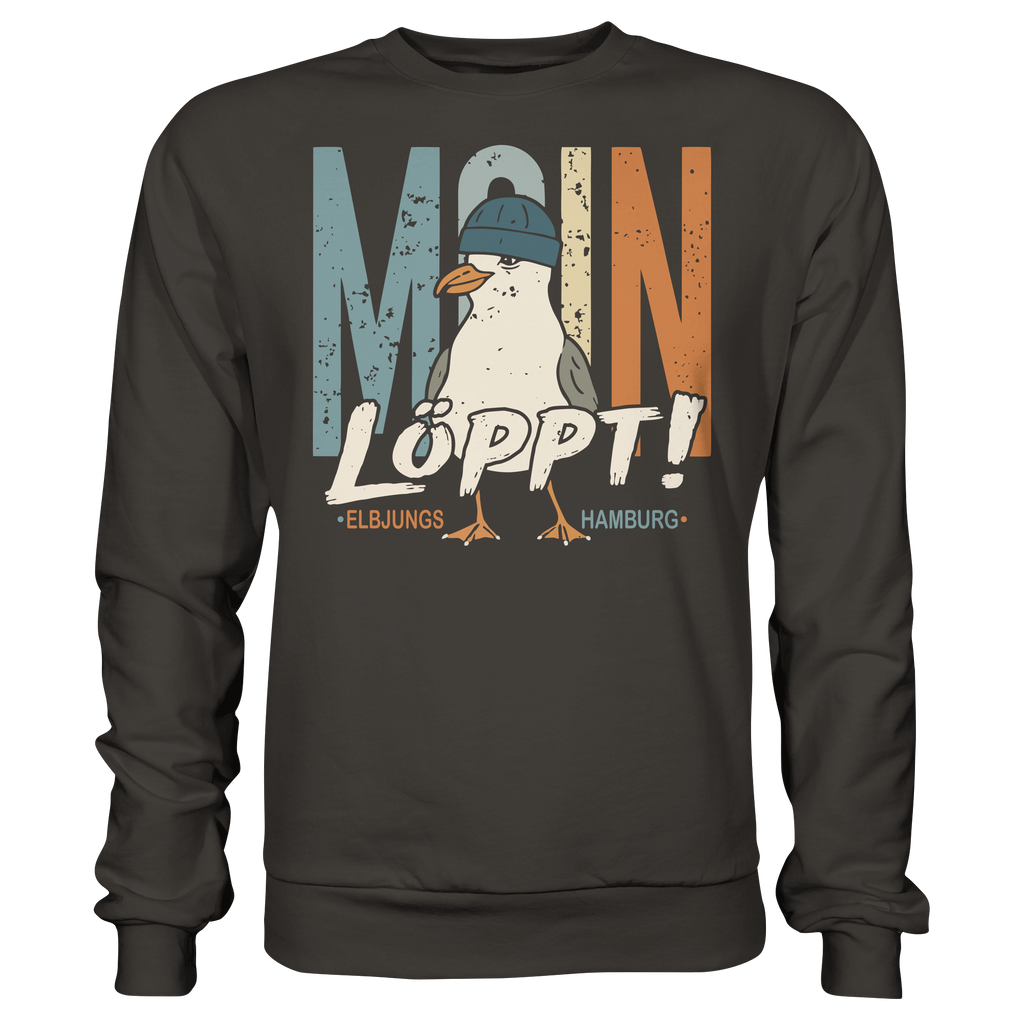 Elbjungs - MOIN ...löppt! - Sweatshirt
