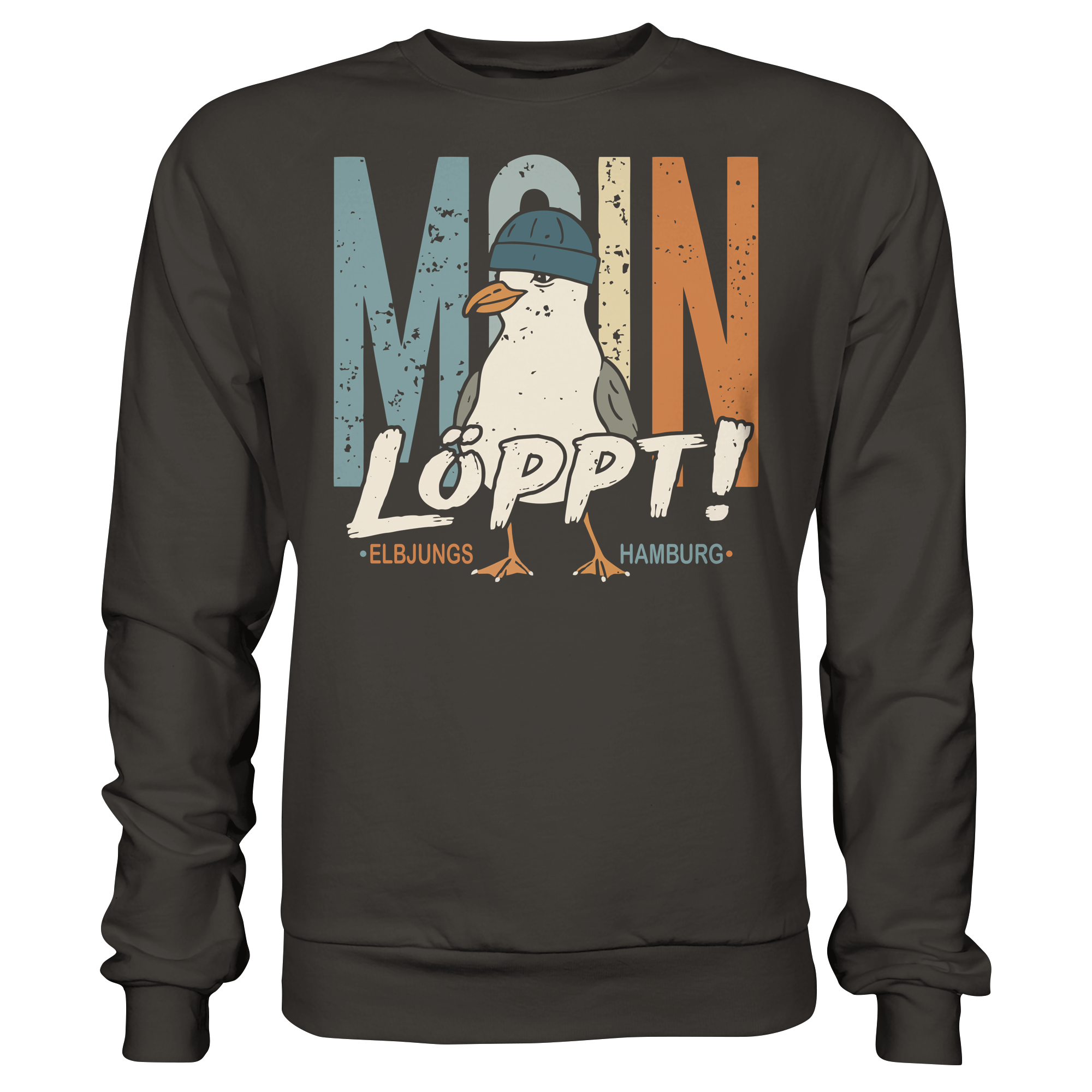 Elbjungs - MOIN ...löppt! - Sweatshirt