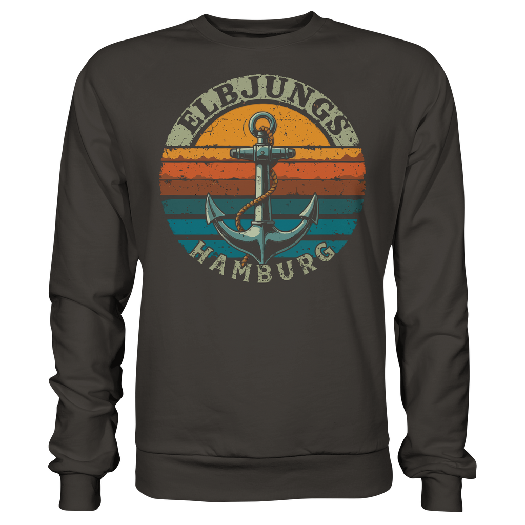 Elbjungs - Vintage Anker - Sweatshirt