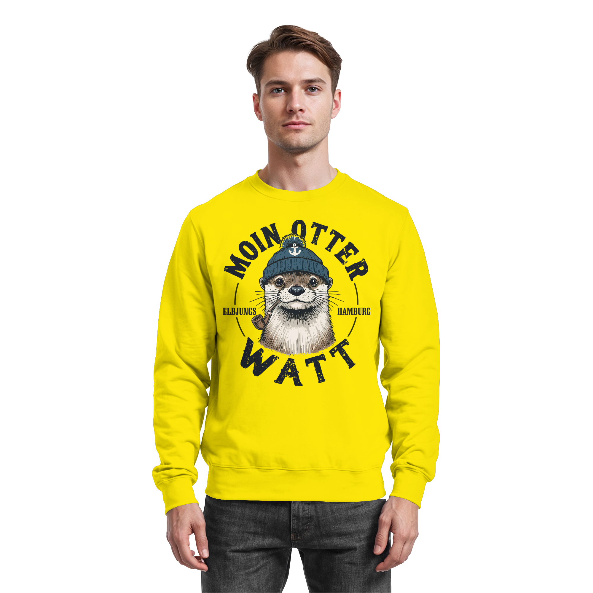 Elbjungs - Moin oder Watt - Sweatshirt