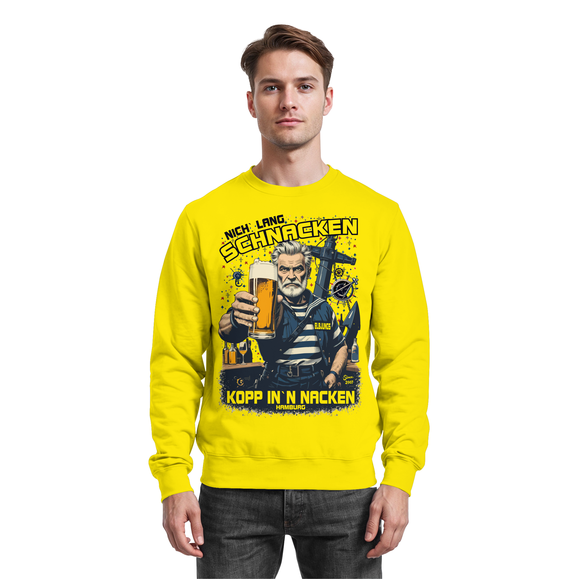 Elbjungs - KOPP IN`N NACKEN - Sweatshirt
