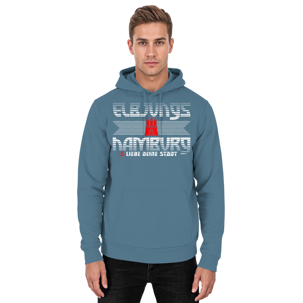 Elbjungs "Liebe deine Stadt" - Unisex Hoodie