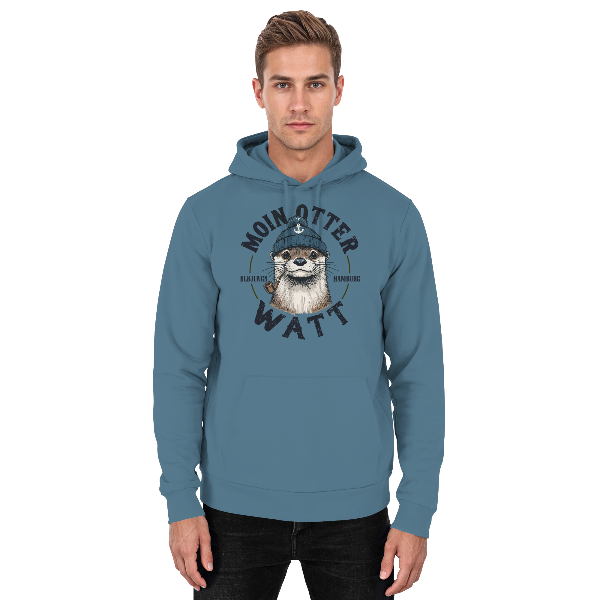 Elbjungs - Moin oder Watt - Unisex Hoodie