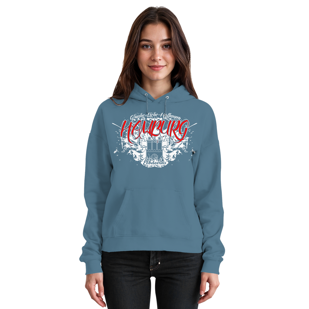 Elbdeerns - Glaube Liebe Hoffnung - Unisex Hoodie