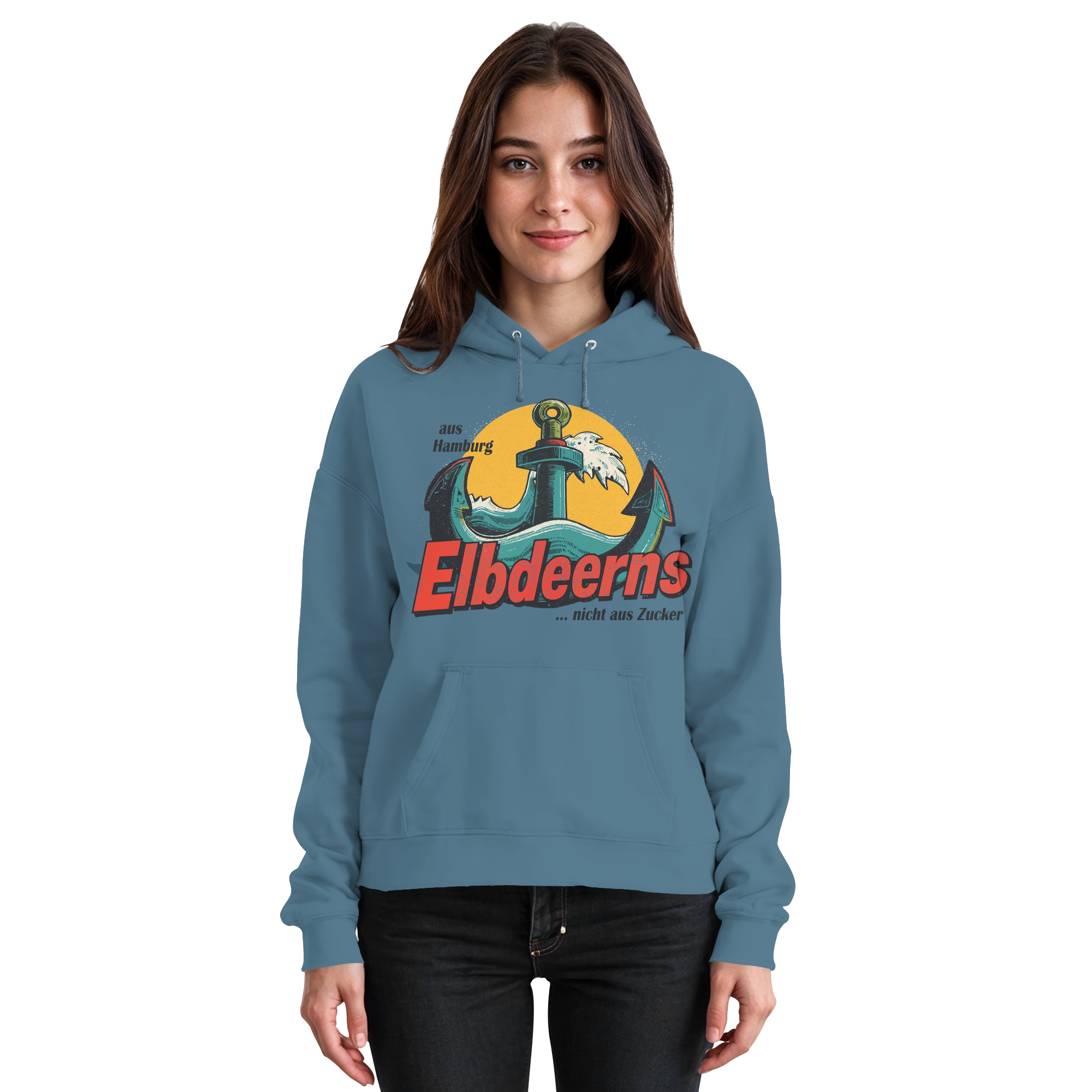 Elbdeerns - nicht aus Zucker - Unisex Hoodie