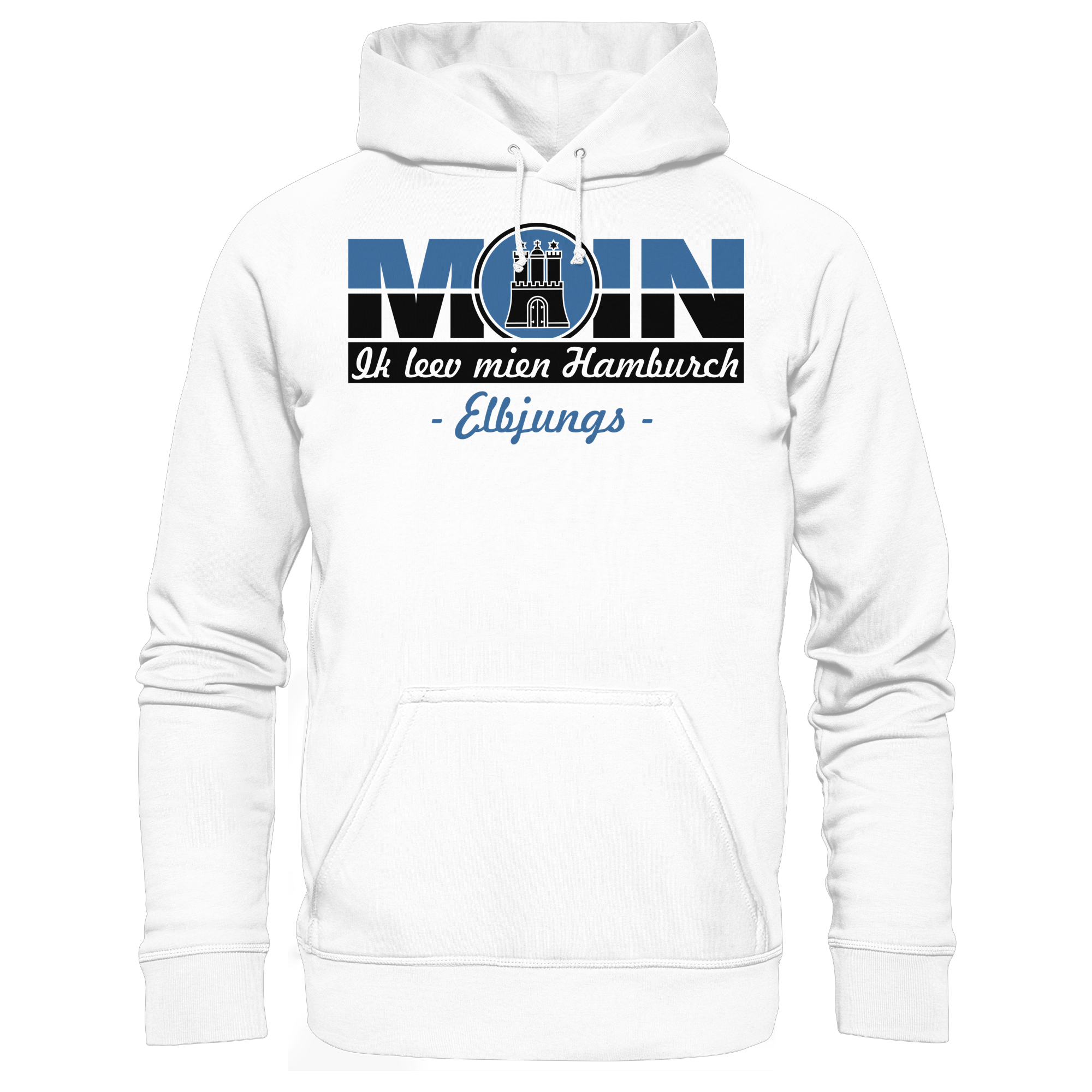 Elbjungs "Ik leev mien Hamburch" - Unisex Hoodie