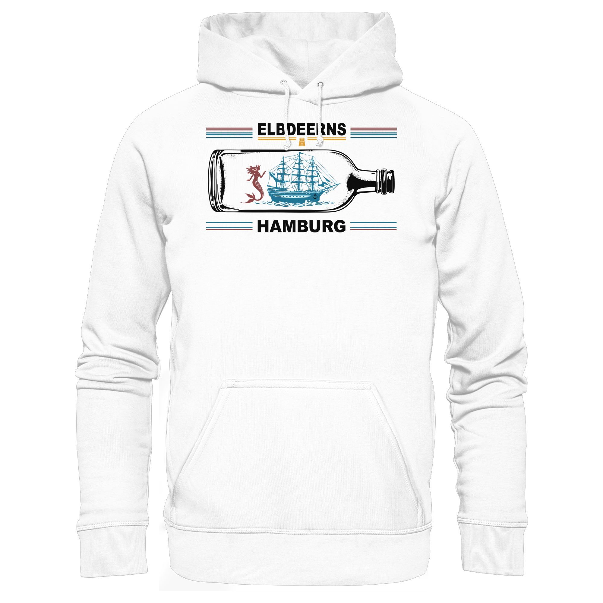 Elbdeerns "Buddelschiff" - Unisex Hoodie